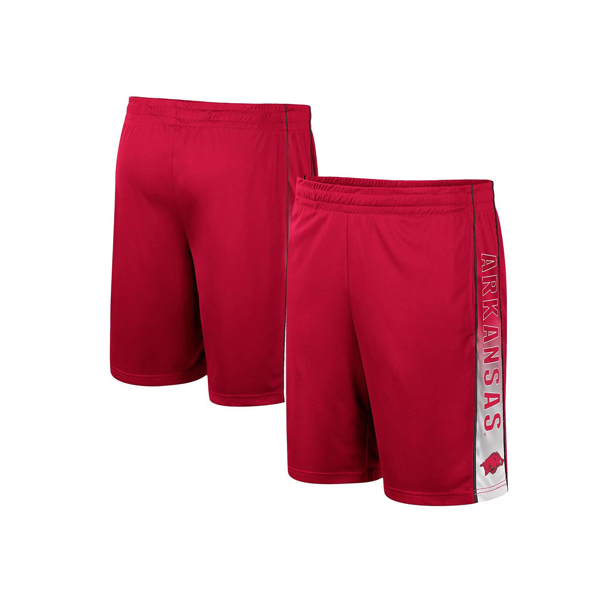 Men's Colosseum Cardinal Arkansas Razorbacks Lazarus Shorts, Size: Medium, Red Product Image