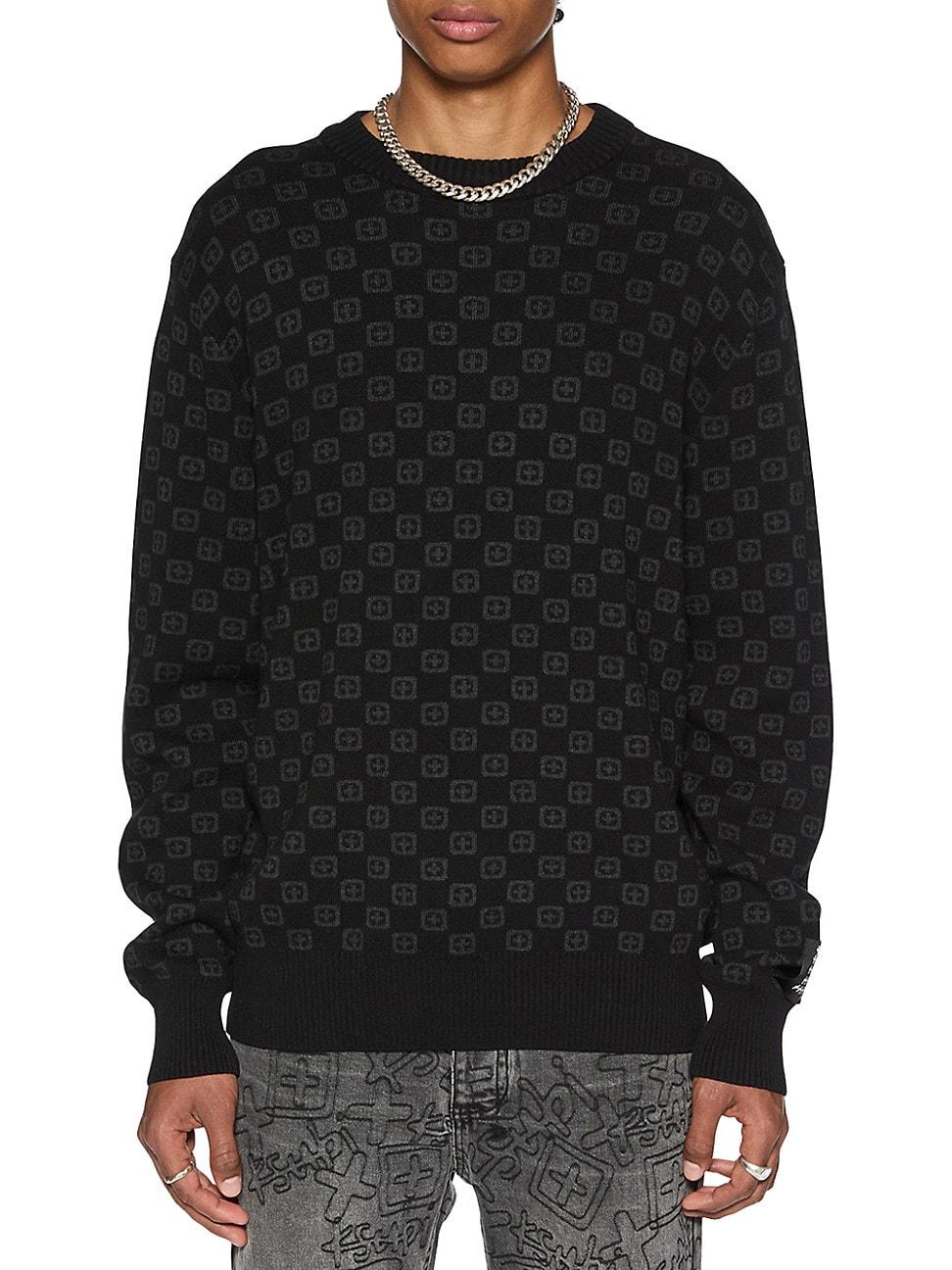 Mens Box Knit Sweater Product Image