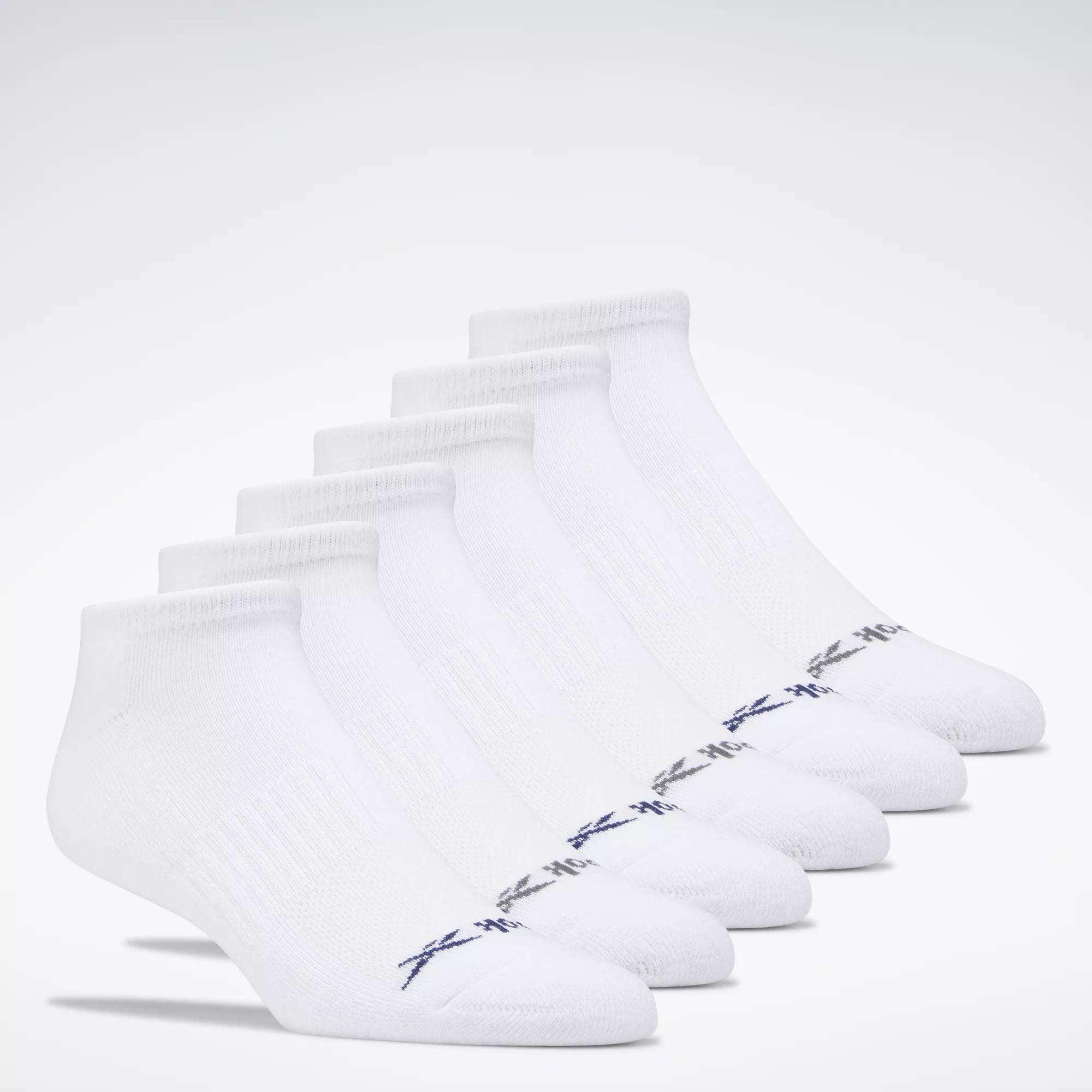 Men's Reebok Basic Low-Cut Socks 6 Pairs Male Product Image
