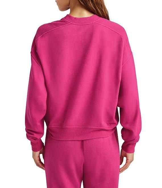 Splendid Tamara Supersoft Crew Neck Long Sleeve Pullover Shirt Product Image