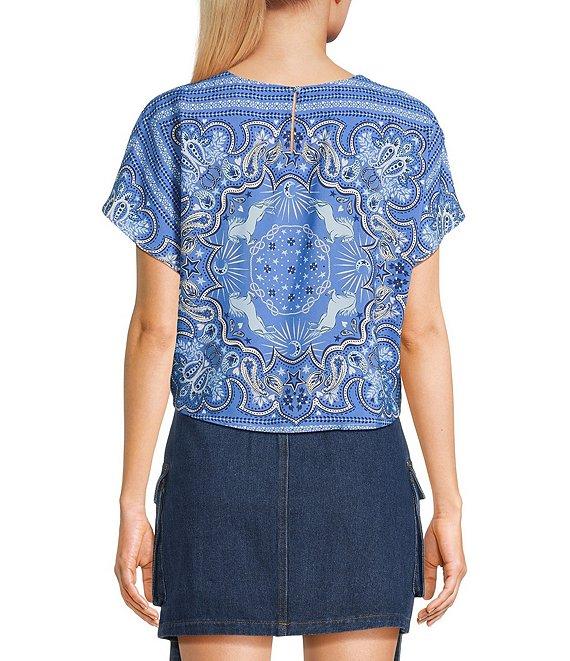 C&V Chelsea & Violet Printed Coordinating Shirt Product Image