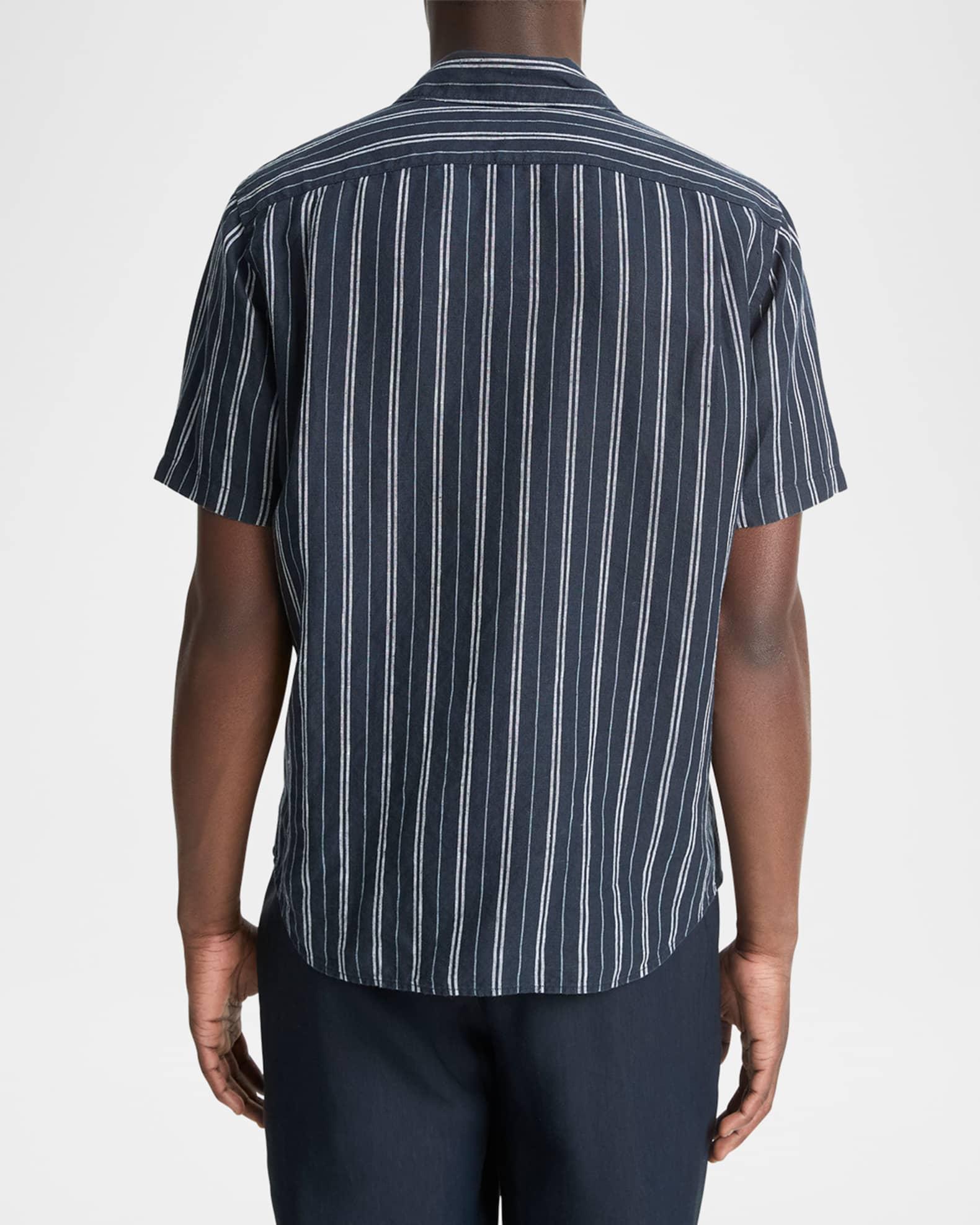 Men's Classic Striped Sport Shirt Product Image