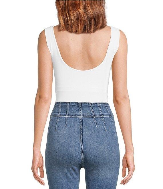 Free People Clean Lines Scoop Neck Sleeveless Bodysuit Product Image