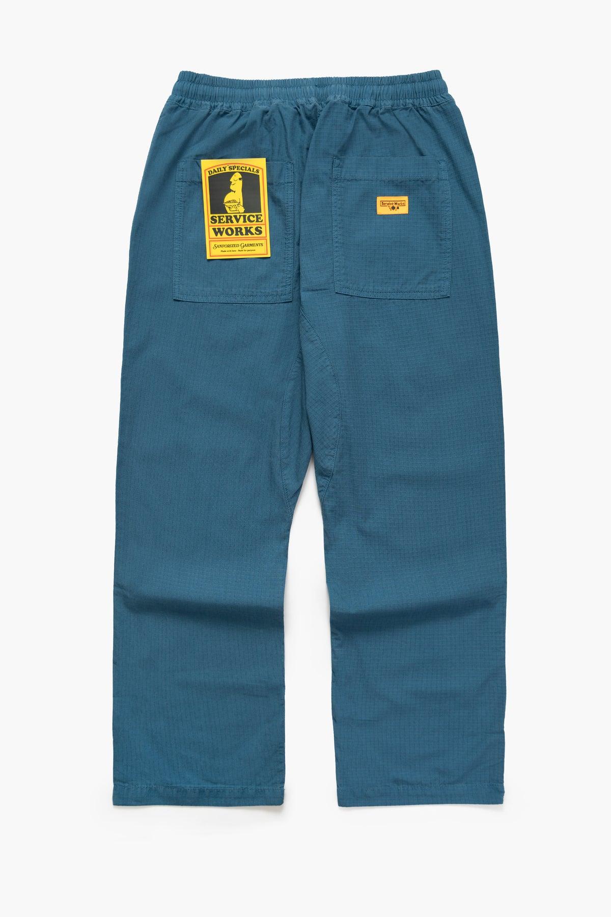 Ripstop Chef Pants - Washed Black Product Image
