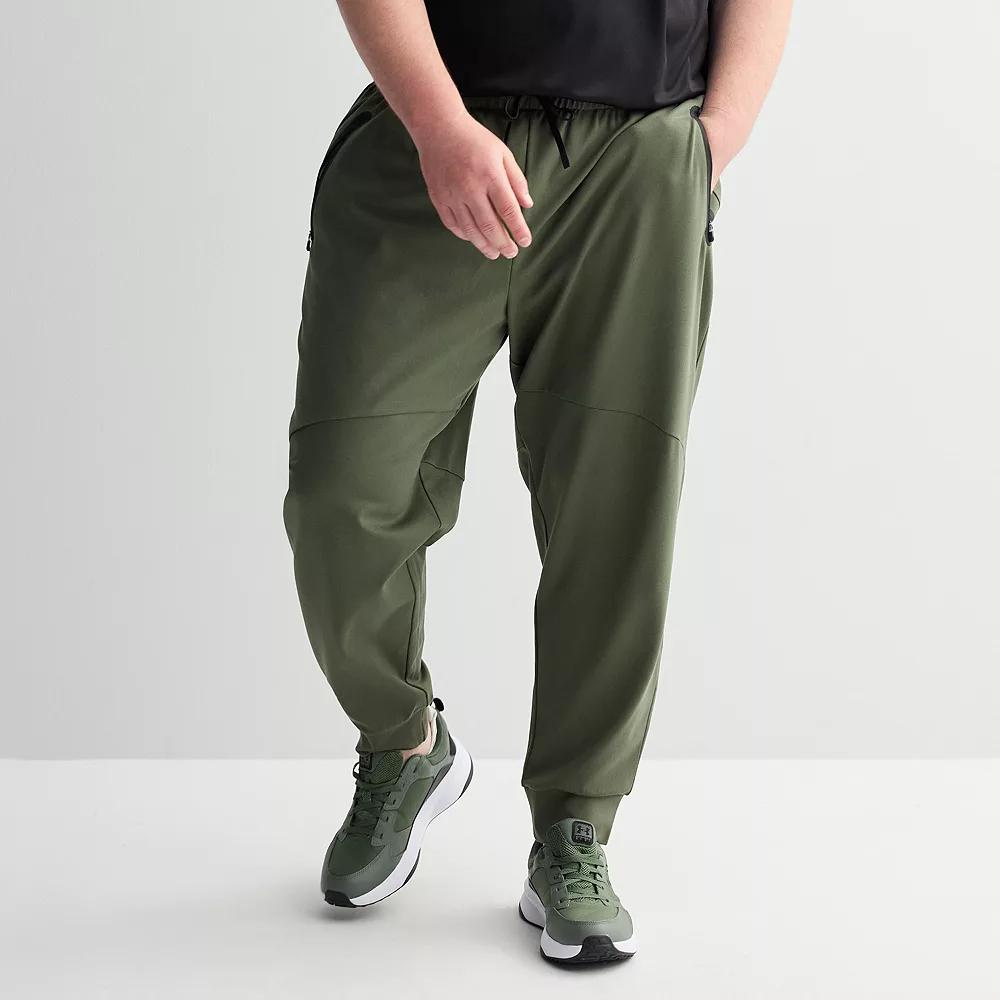 Big & Tall Tek Gear® Performance Ponte Jogger Pants, Men's,  Product Image