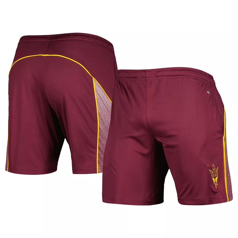Men's Colosseum Maroon Arizona State Sun Devils Laws of Physics Shorts, Size: XL, Red Product Image