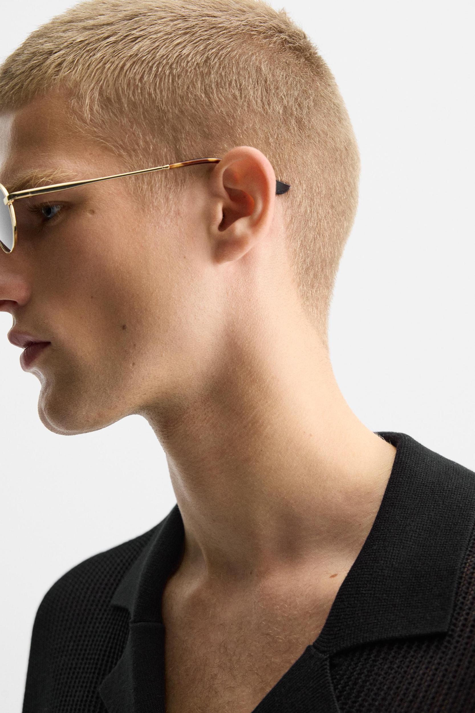 OPEN KNIT SHIRT Product Image