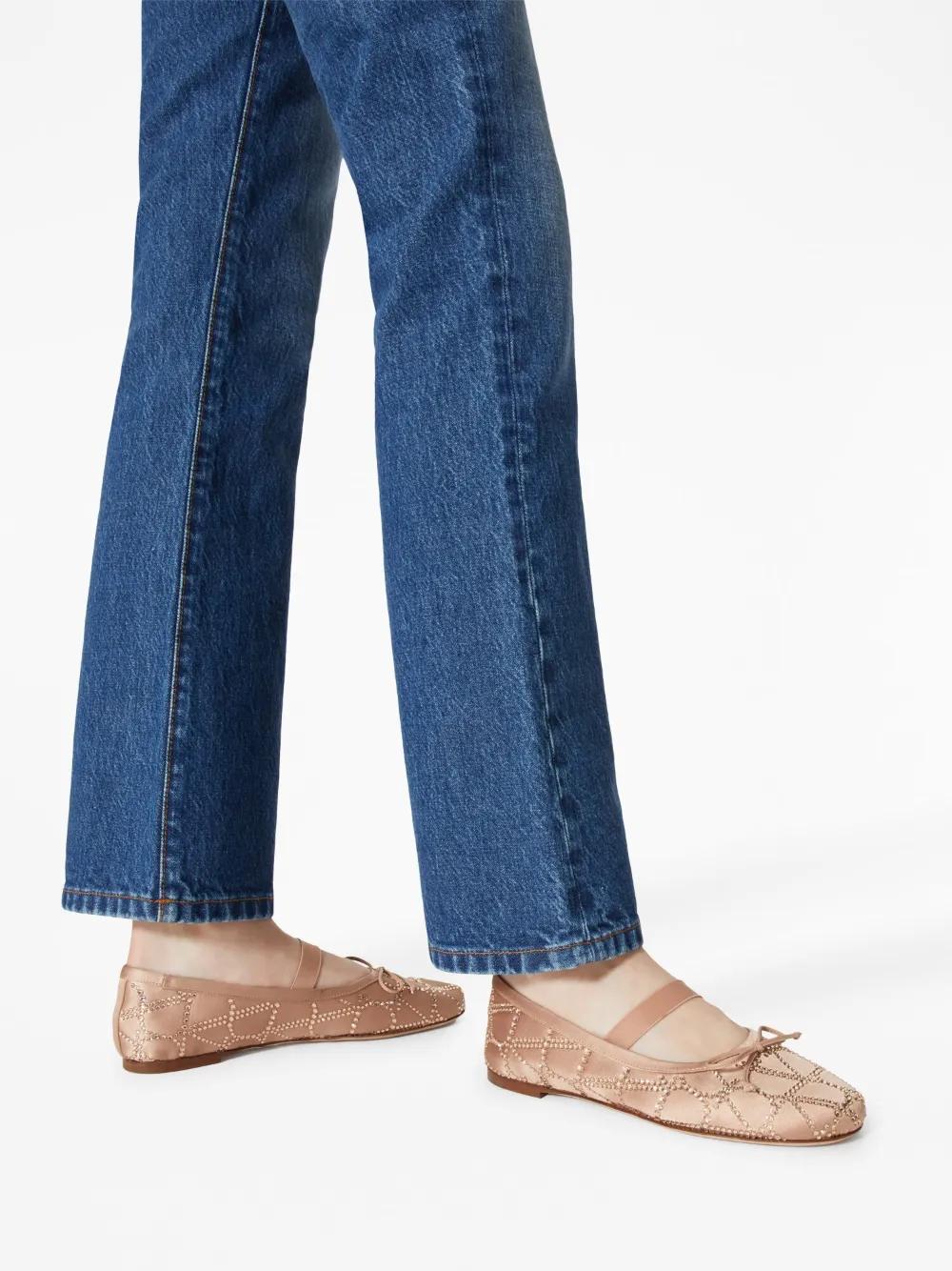 Toile Iconographe embellished ballerina shoes Product Image