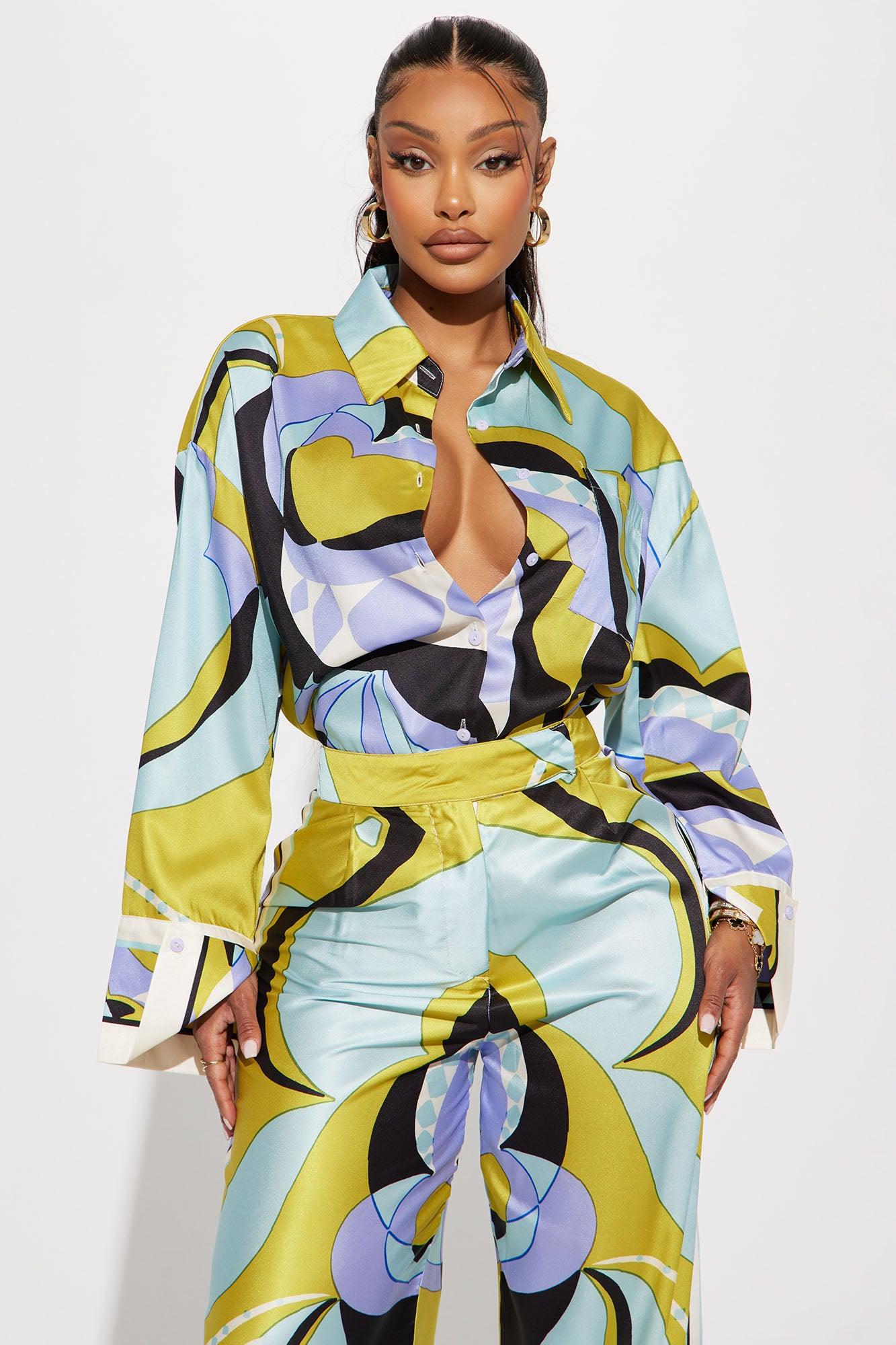 Amary Pant Set - Multi Color Product Image