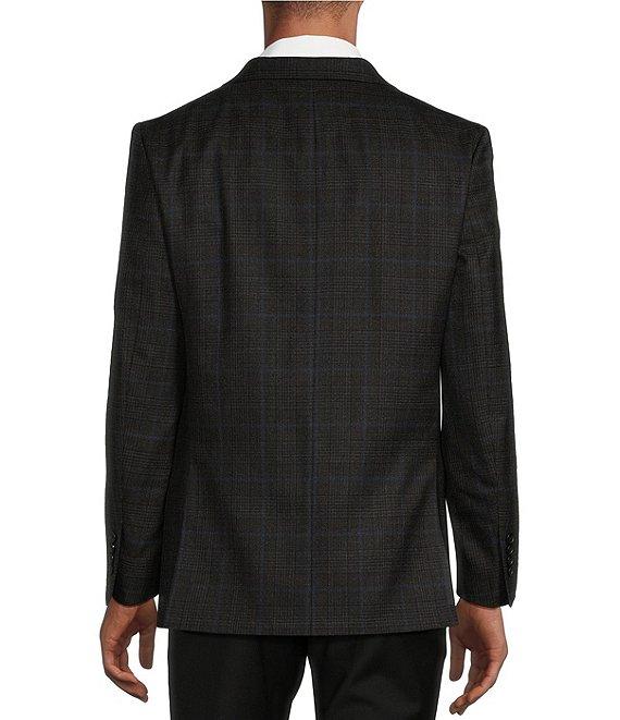 Hickey Freeman Classic Fit Plaid Pattern Sport Coat Product Image