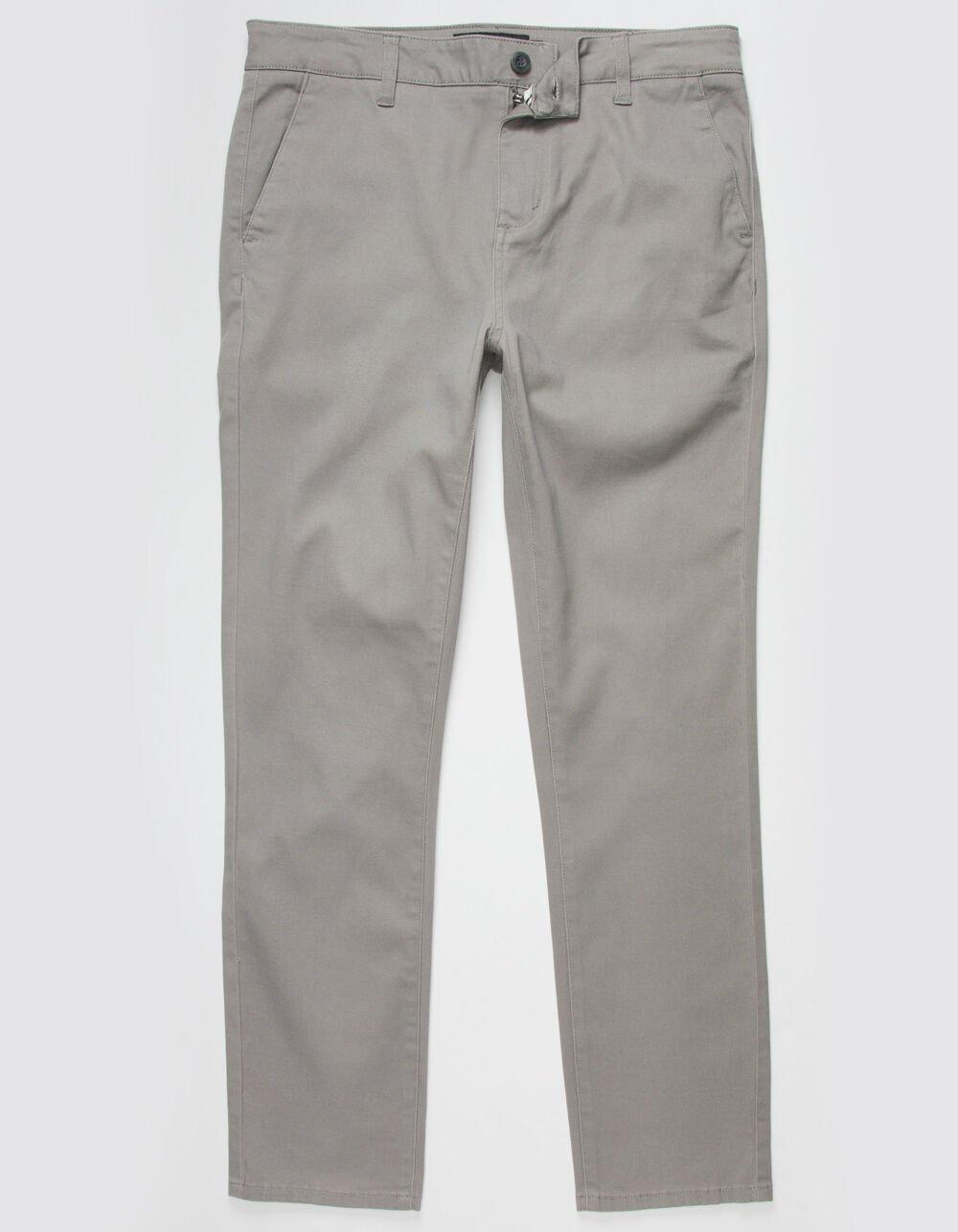 RSQ Mens Skinny Chino Pants - SMOKE Product Image