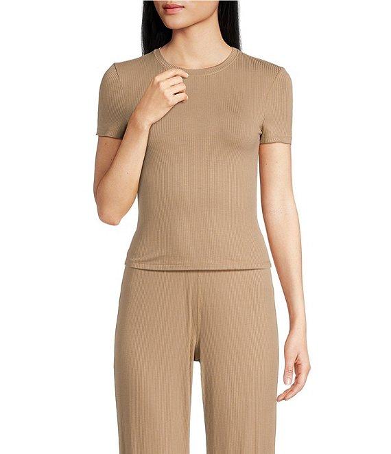 UGG Emilia Ribbed Knit Coordinating Lounge Baby Top Product Image