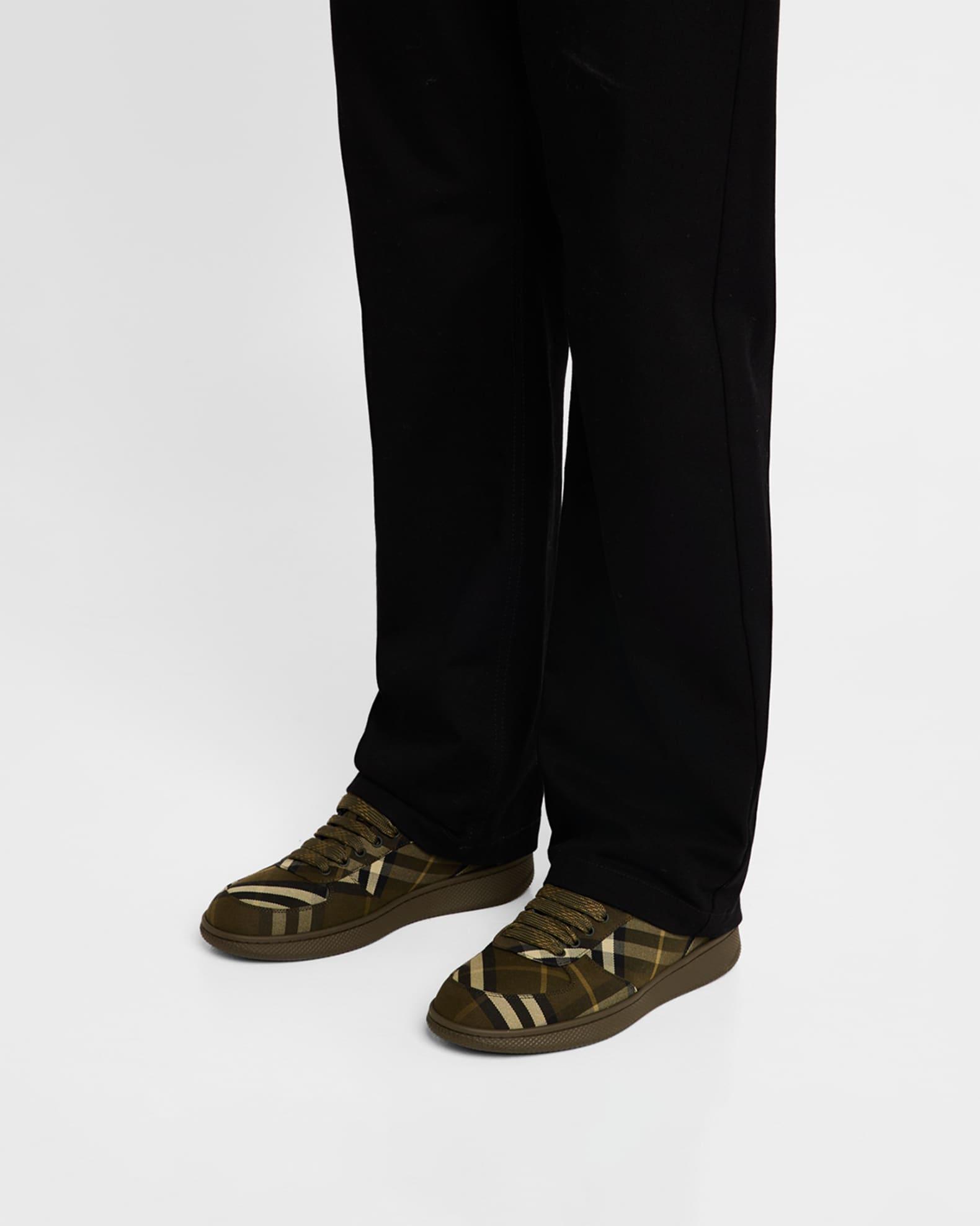 Men's Terrace Check Low-Top Sneakers Product Image