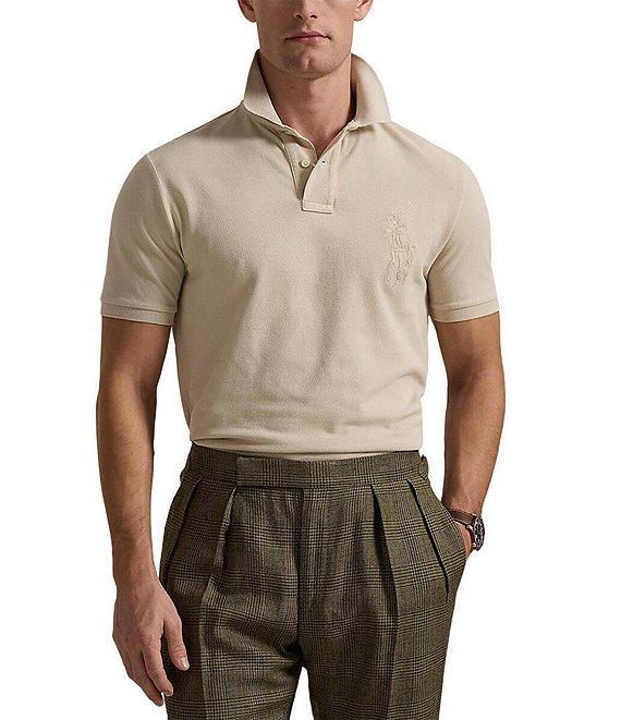 Polo Ralph Lauren Classic Fit Big Pony Mesh Short Sleeve Polo Shirt Product Image