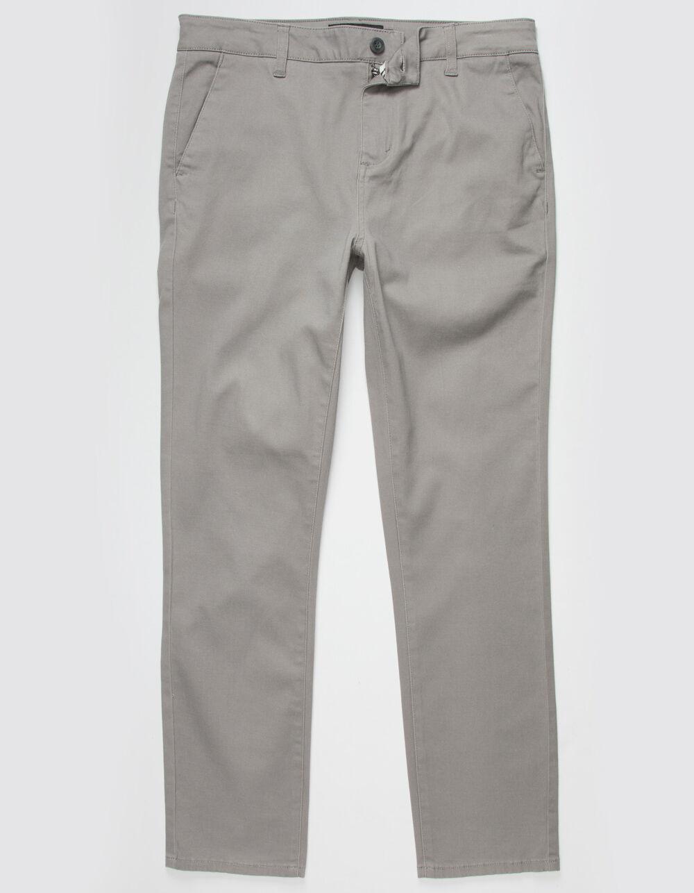 RSQ Mens Skinny Chino Pants - SMOKE Product Image