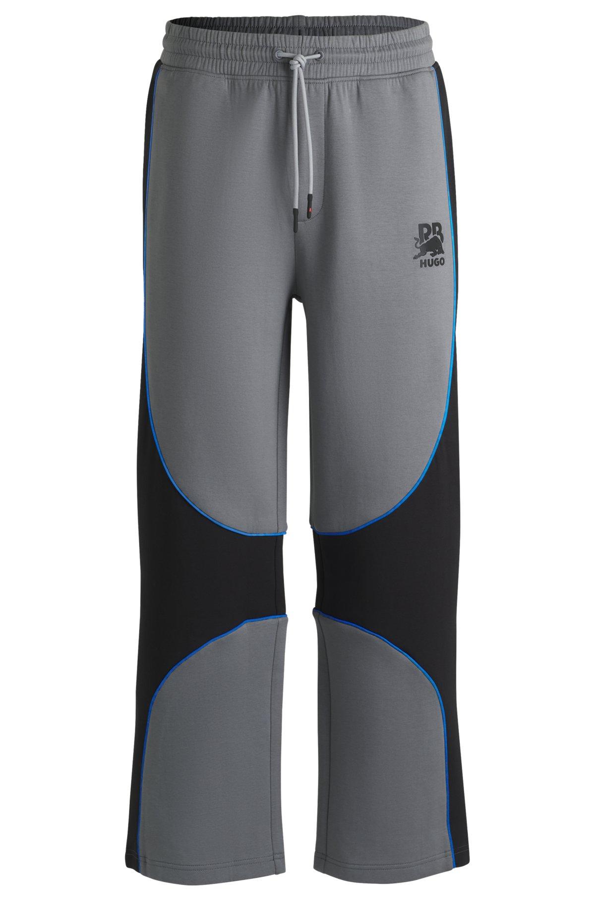HUGO x RB tracksuit bottoms with piping details Product Image
