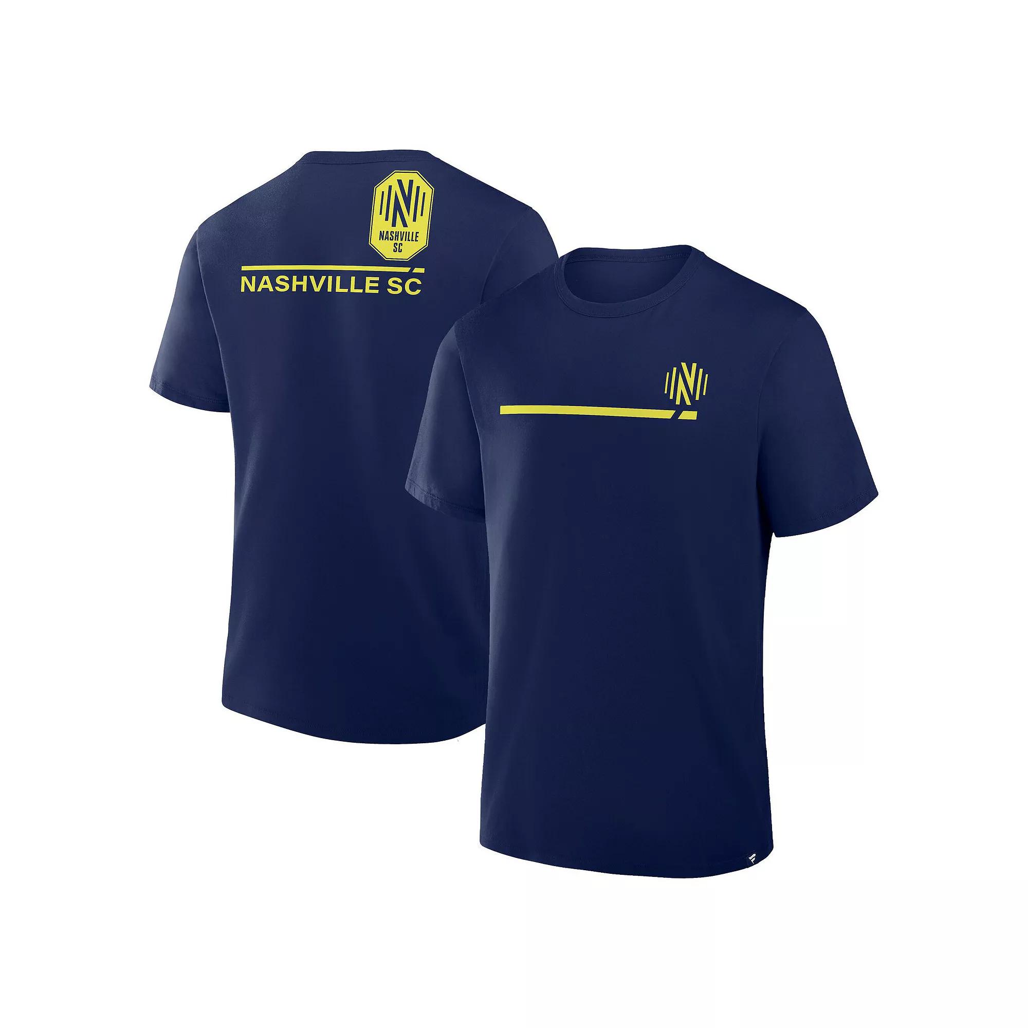 Men's Fanatics  Navy Nashville SC Corner Kick Legacy T-Shirt, Size: XL, Mls Blue Product Image