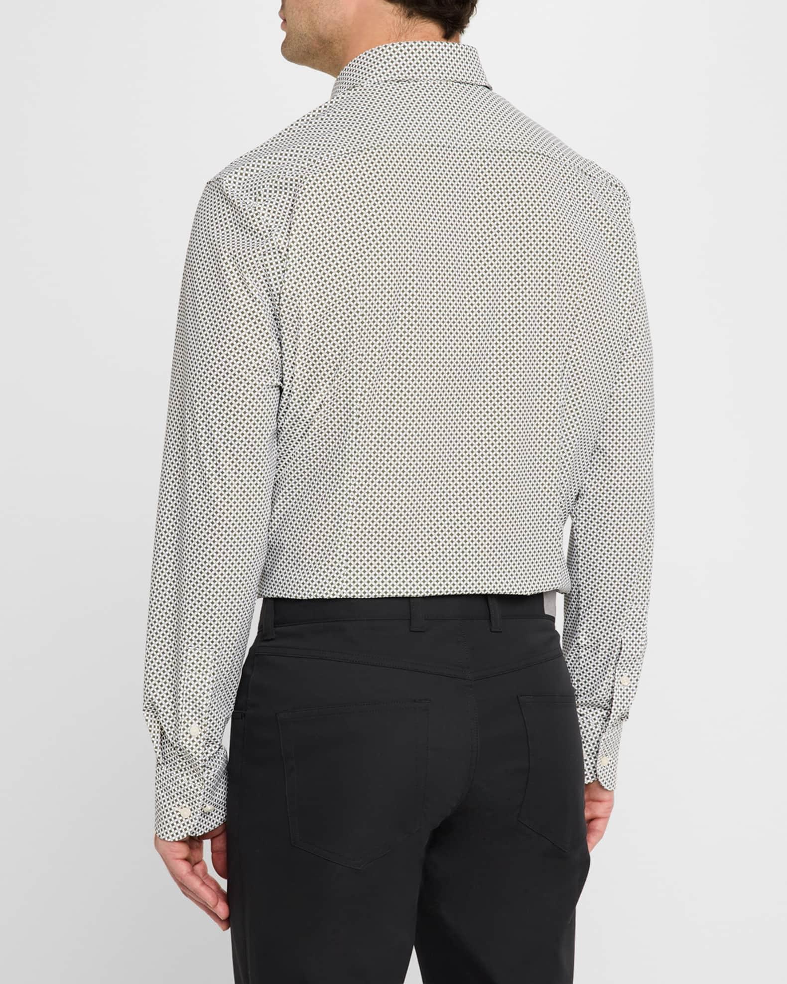 Men's Hank Grid-Print Dress Shirt Product Image