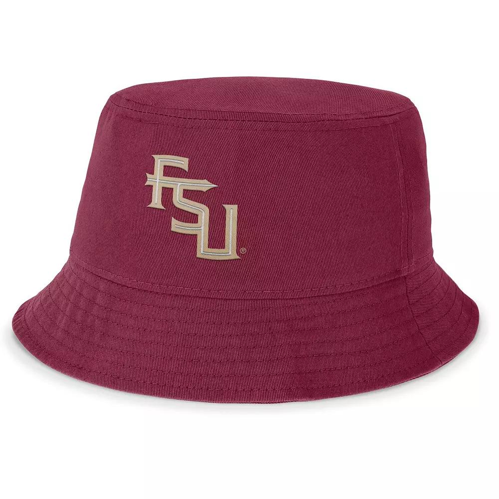 Men's Nike Garnet Florida State Seminoles Apex Bucket Hat, Red Product Image