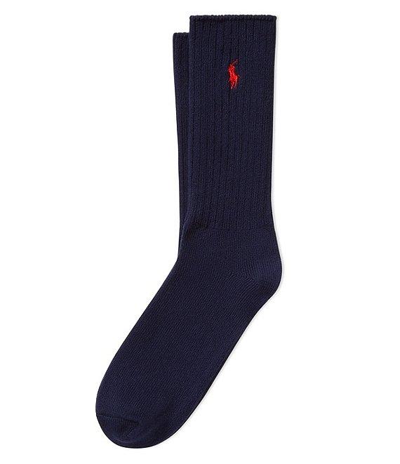 Polo Ralph Lauren Cotton Rib Single Crew Socks Product Image