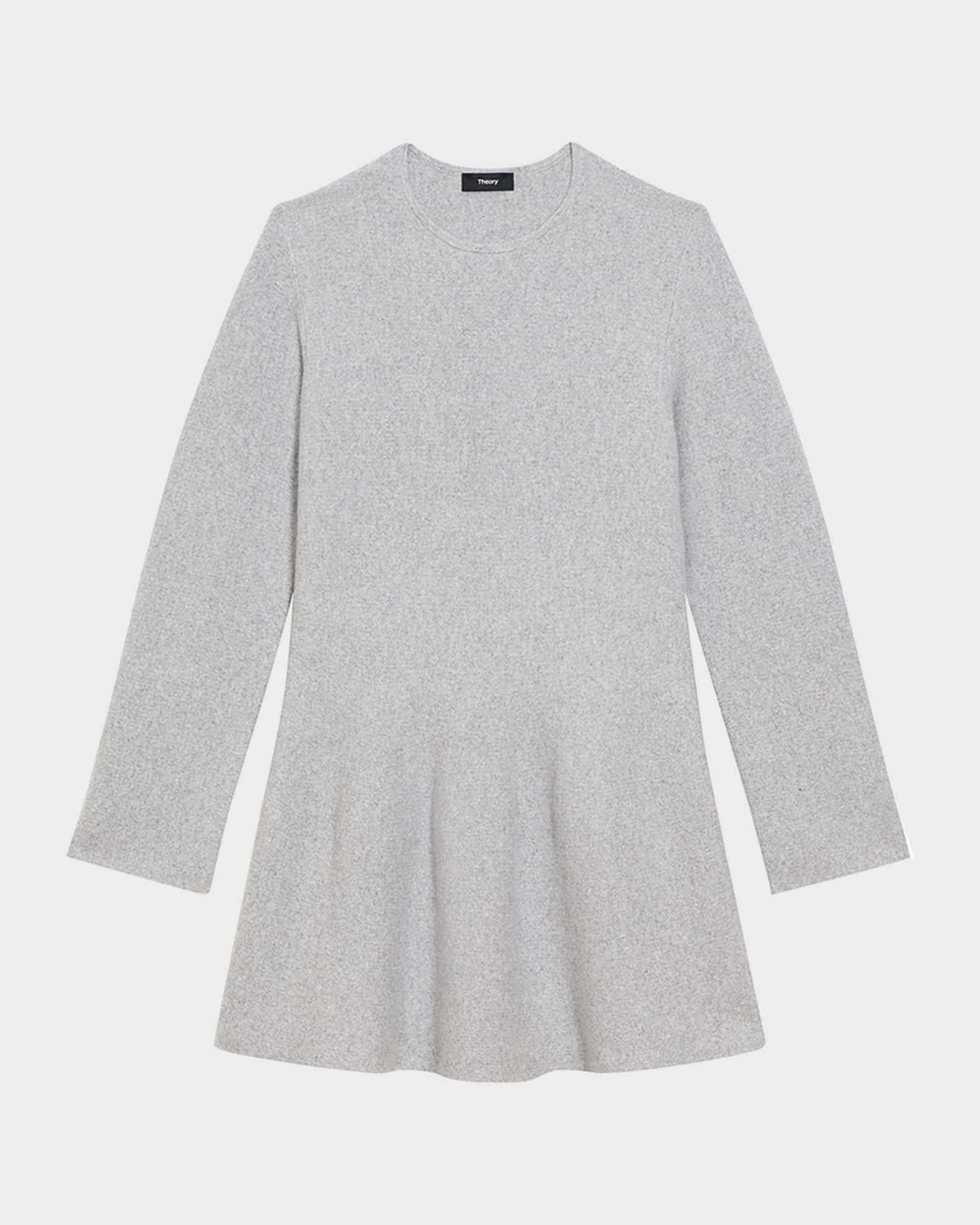 Wool-Cashmere Flounce Dress Product Image