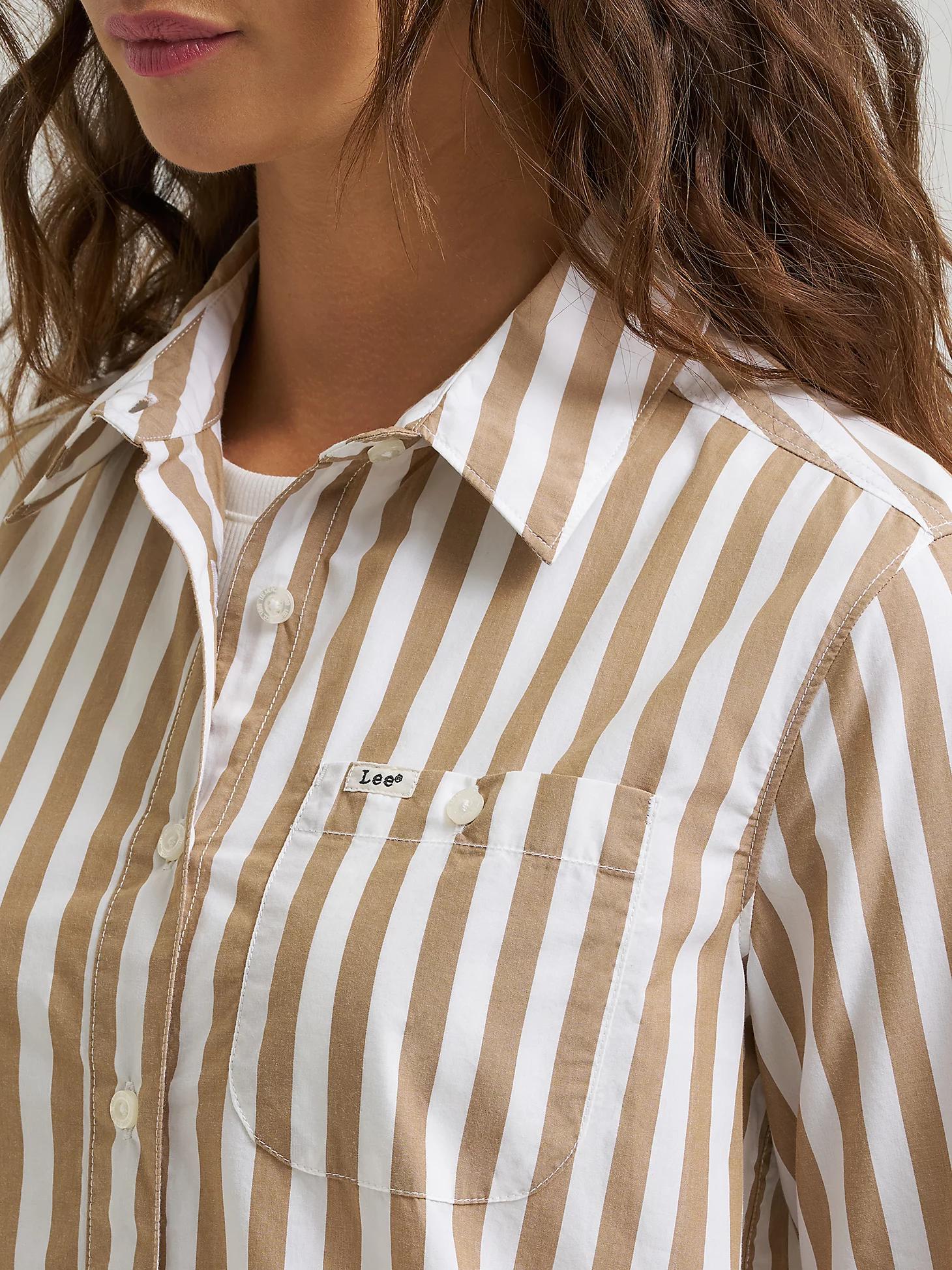 Women's All Purpose Print Button Down Shirt | Women's Tops & Tees | Lee® Product Image