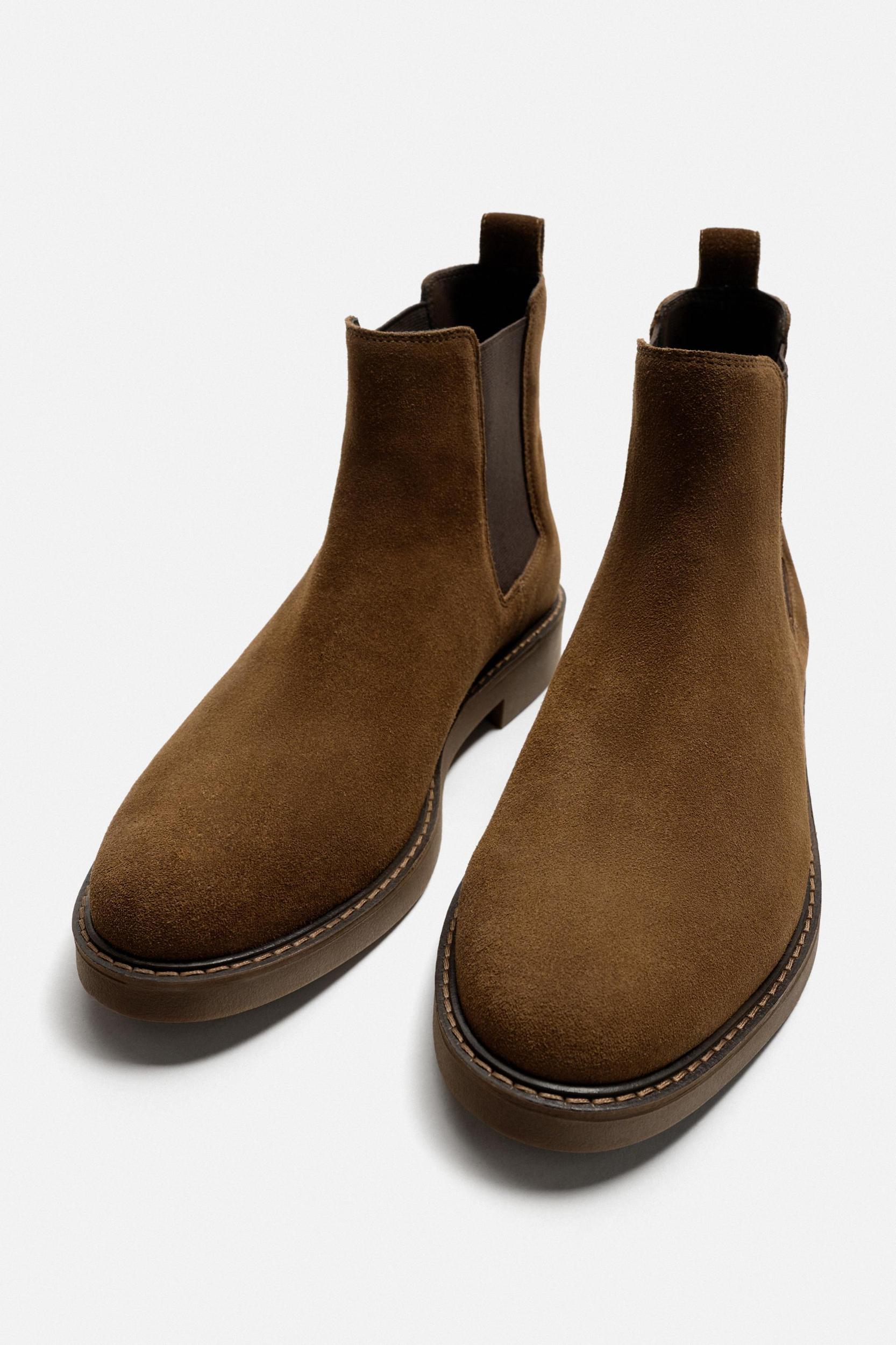 LEATHER CHELSEA BOOTS Product Image