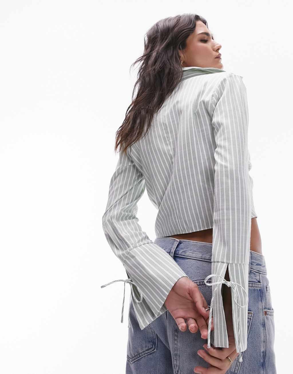 Topshop button front top Product Image