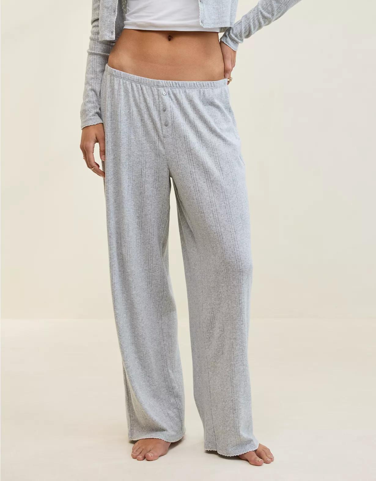 Aerie Off-Duty Pointelle Trouser PJ Product Image