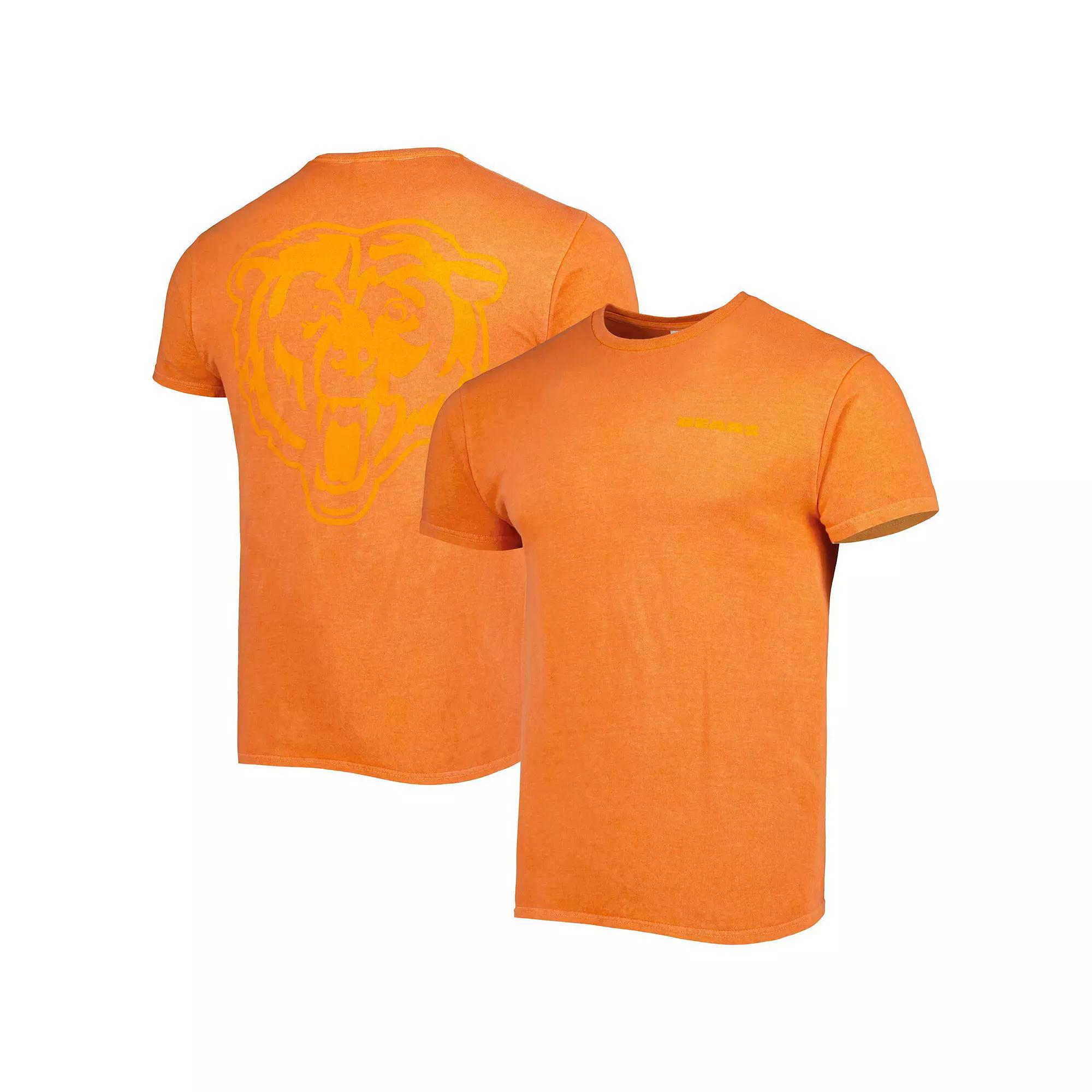 Men's '47 Orange Chicago Bears Fast Track Tonal Highlight T-Shirt,  Product Image