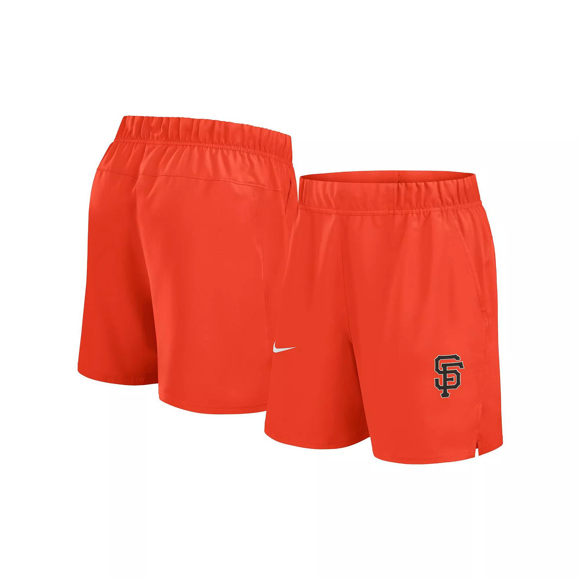Men's Nike Orange San Francisco Giants Woven Victory Performance Shorts,  Product Image
