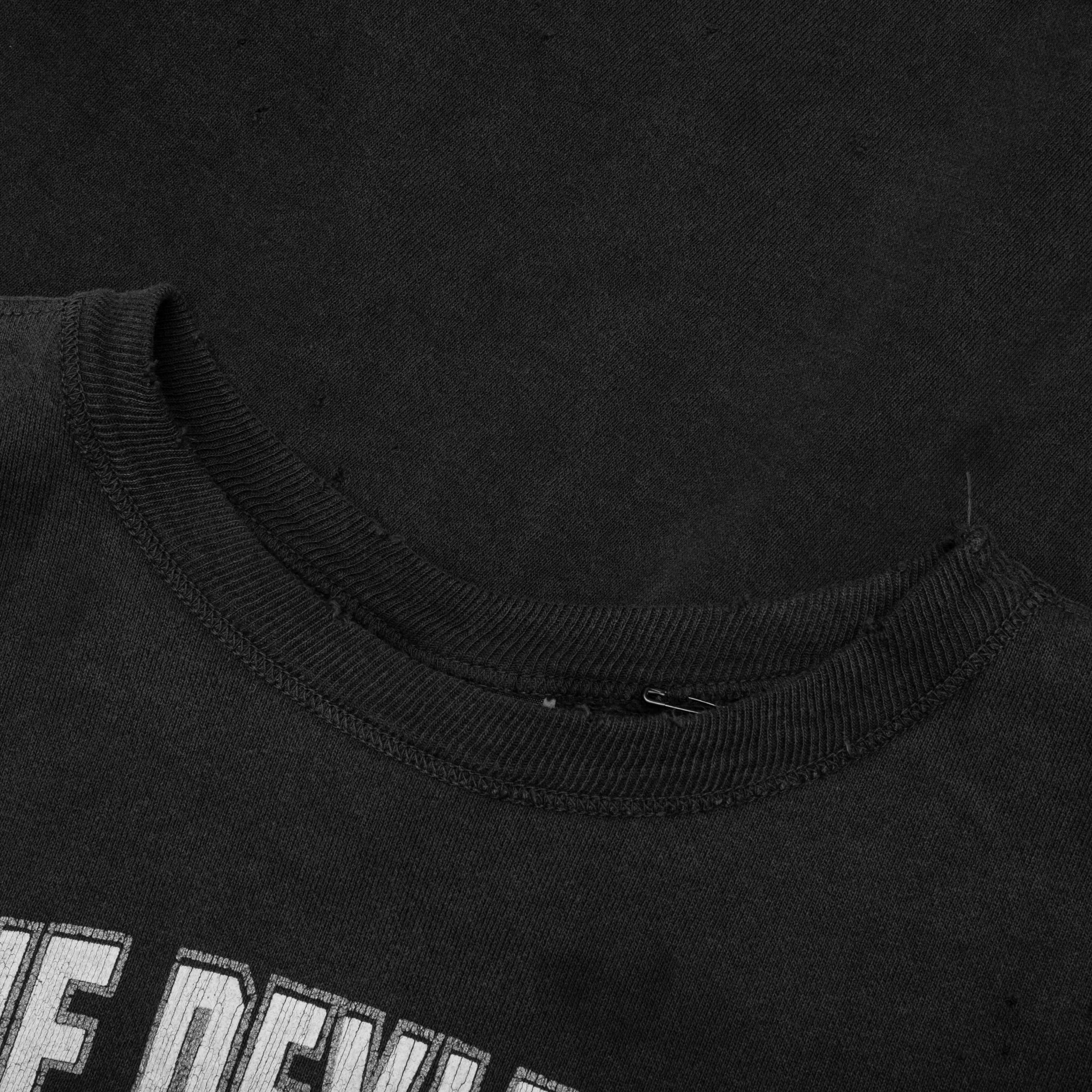 The Deviant Saint Crewneck - Black Male Product Image