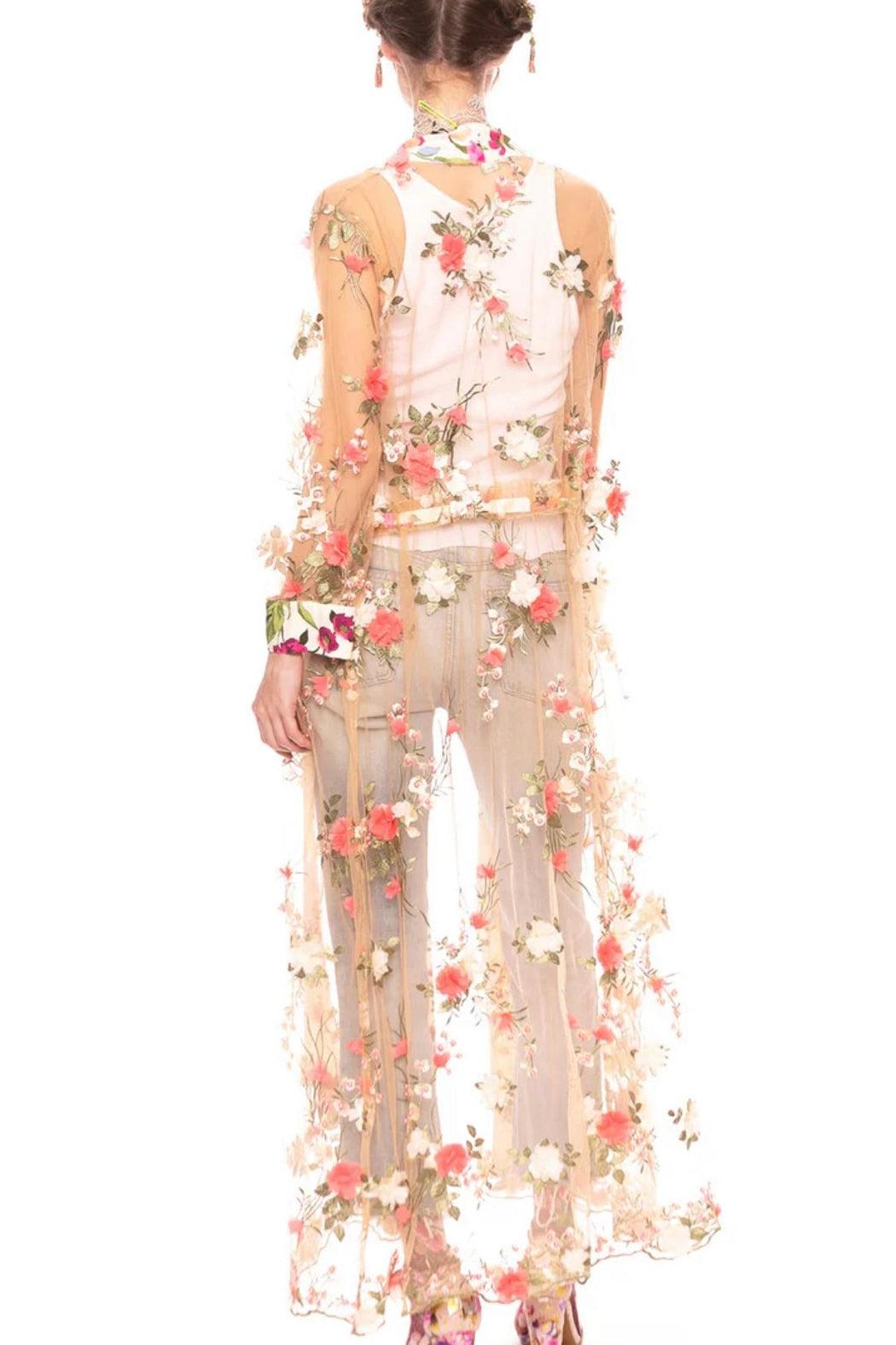 Sheer Floral Duster Product Image