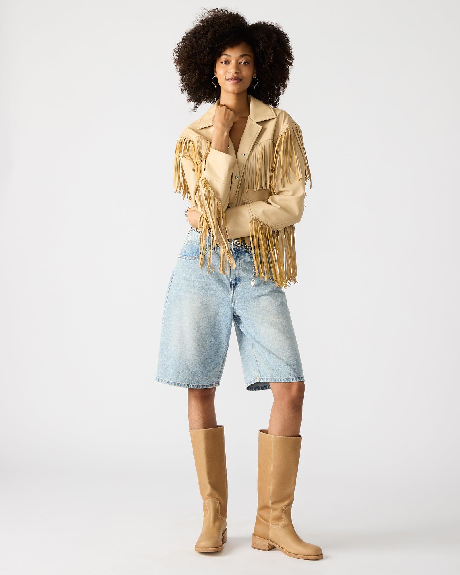 HALIA JACKET TAN - SM REBOOTED Female Product Image