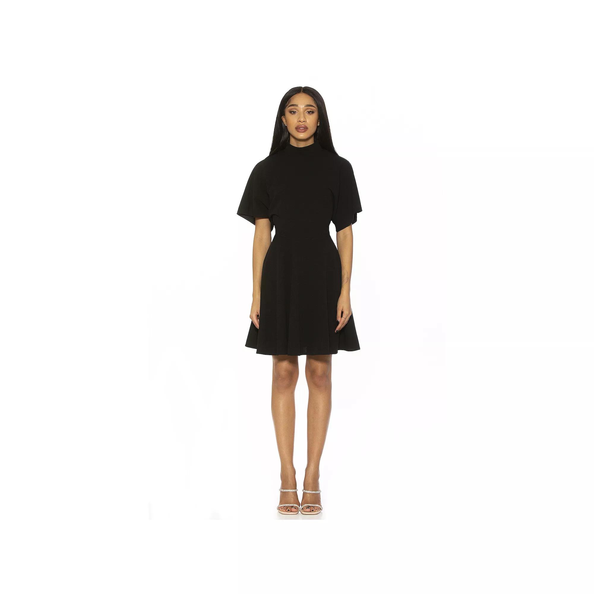 Women's ALEXIA ADMOR Dolman Fit & Flare Mini Dress,  Product Image