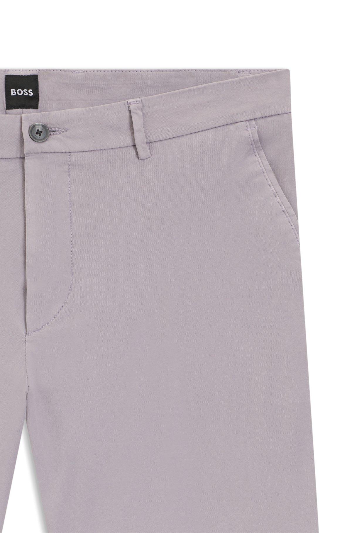 Modern-fit shorts in stretch-cotton twill Product Image