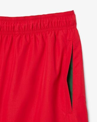 Mid Length Monochrome Swim Trunks Product Image