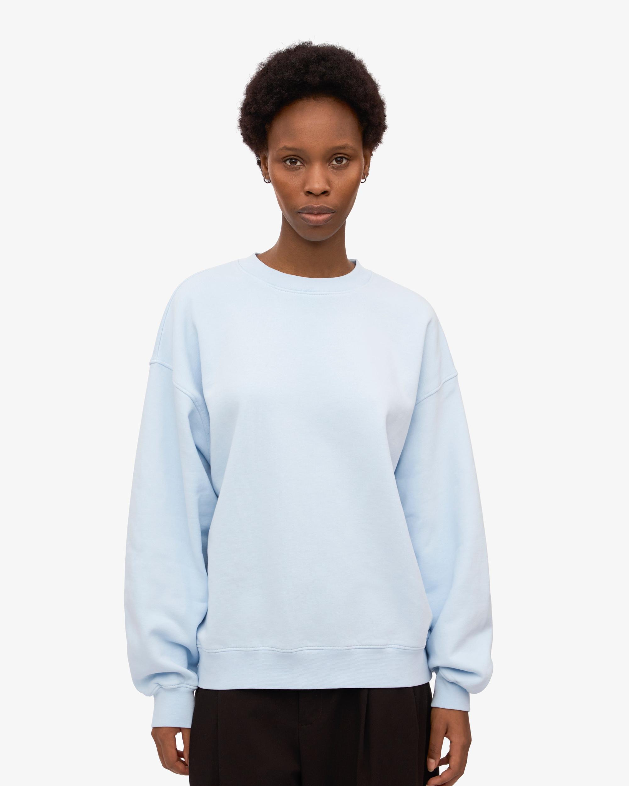 Organic Oversized Crew - Polar Blue Product Image