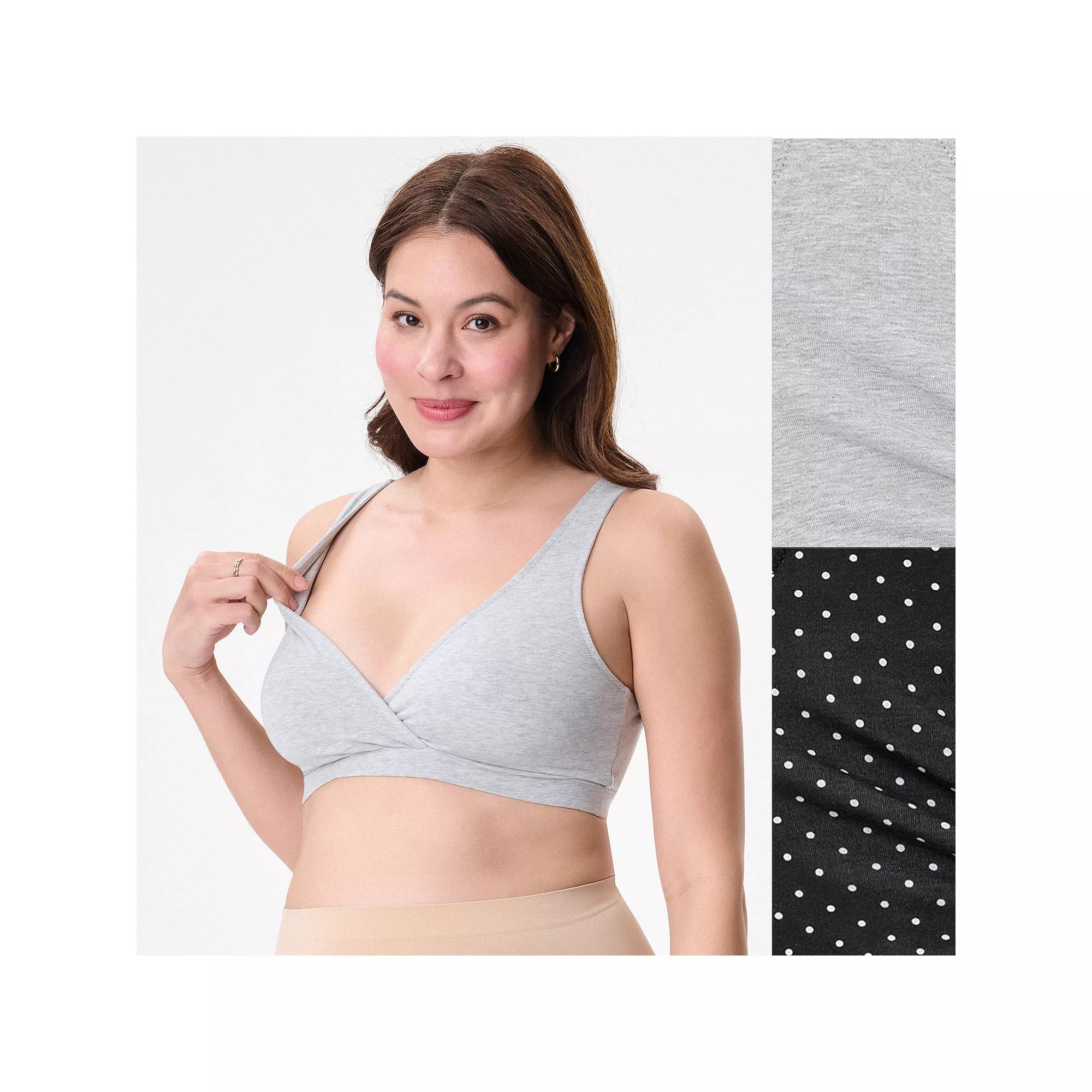 Women's Motherhood® Maternity Wrap Nursing Bra 2 Pack 92016,  Product Image