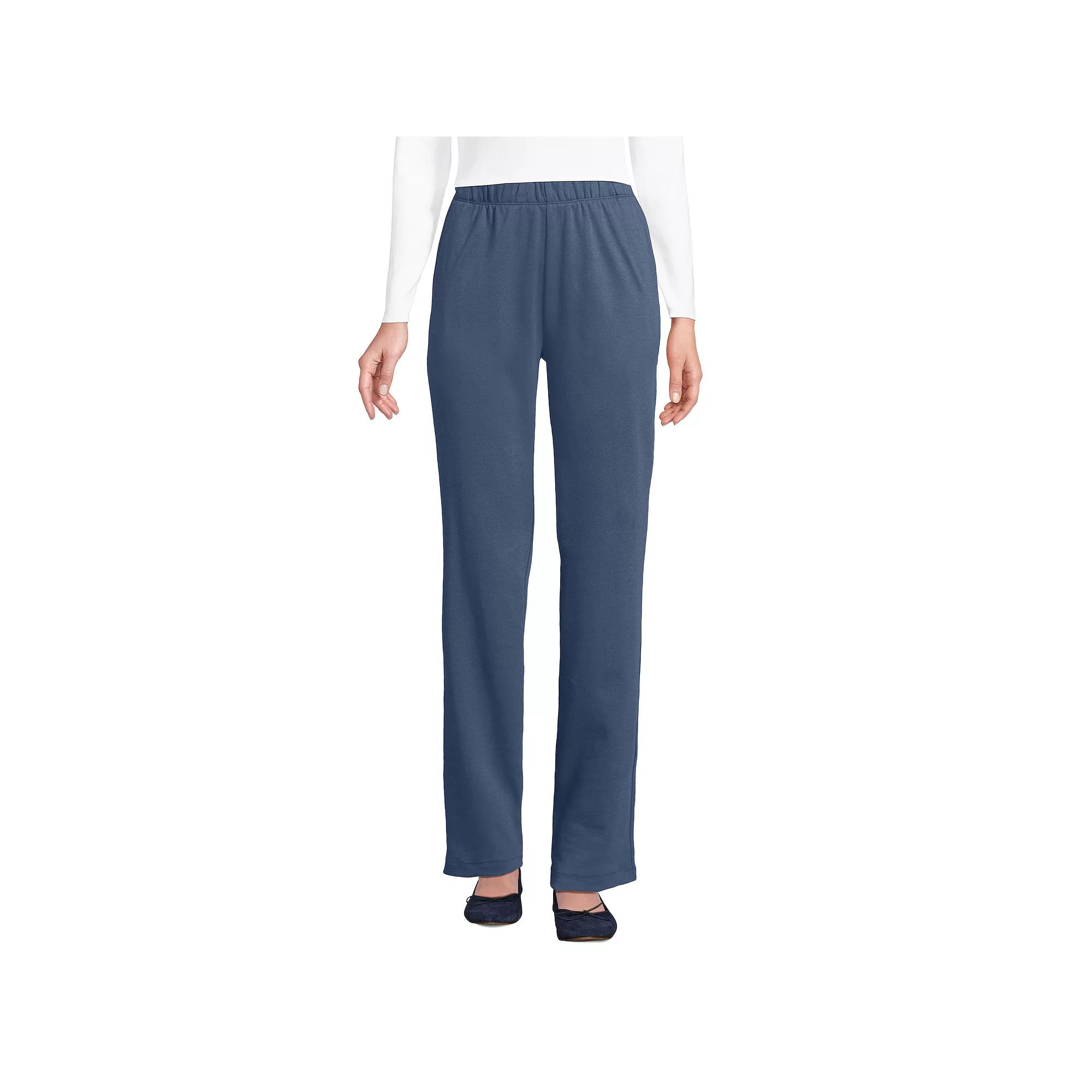 Women's Lands' End Sport Knit High Waist Pants,  Product Image