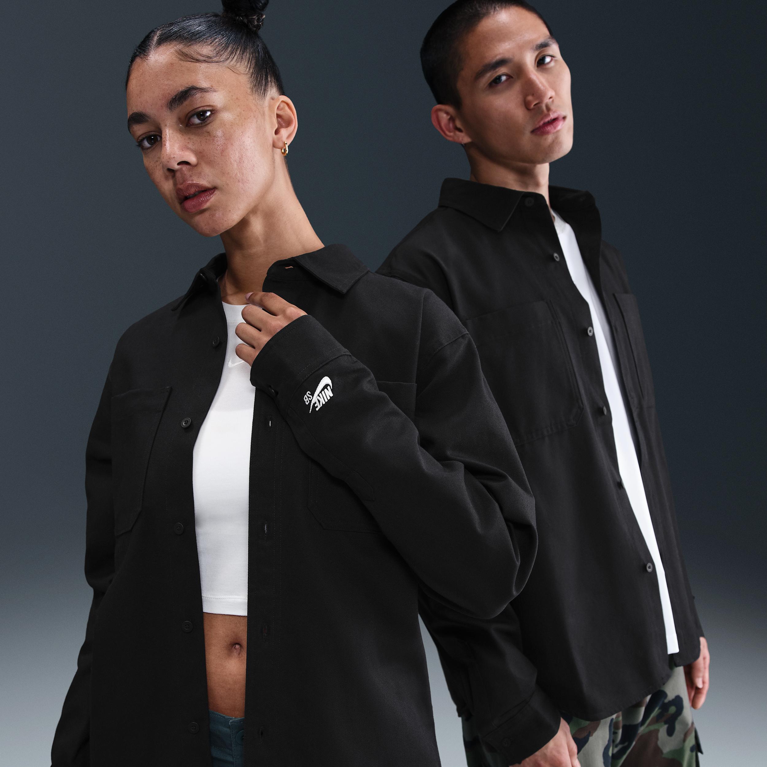 Nike SB Long-Sleeve Woven Skate Top Product Image