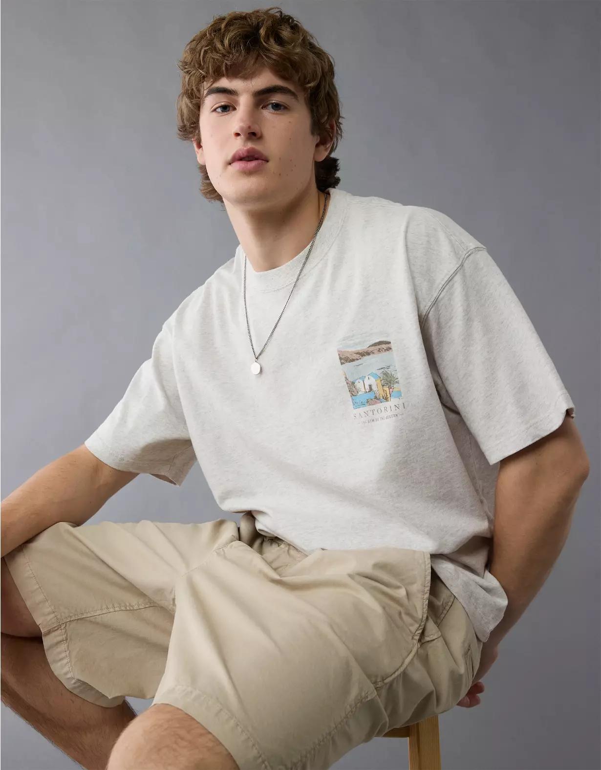 AE Boxy Destination Graphic T-Shirt Product Image