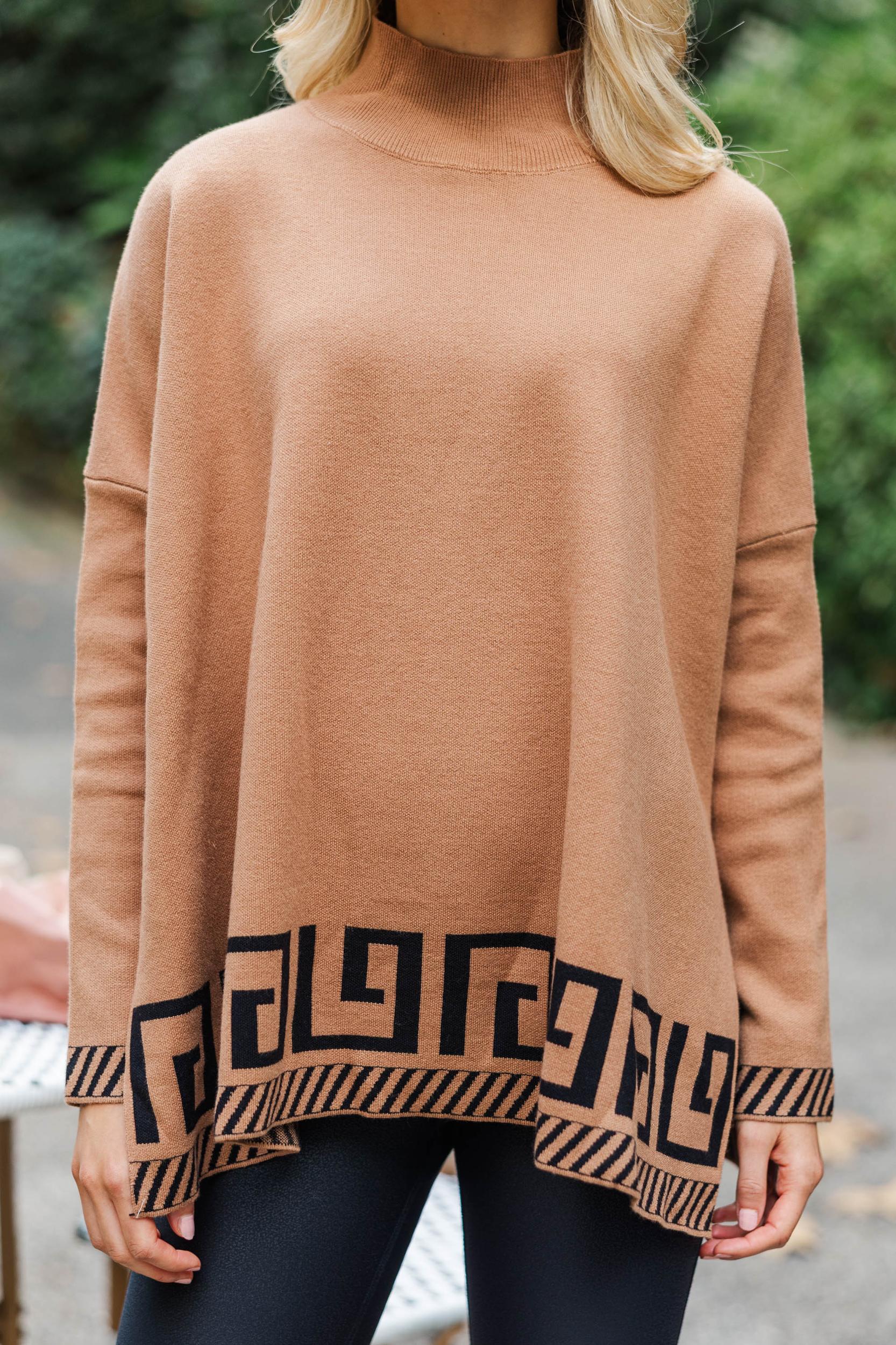 New Chapters Camel Brown Tunic Female Product Image