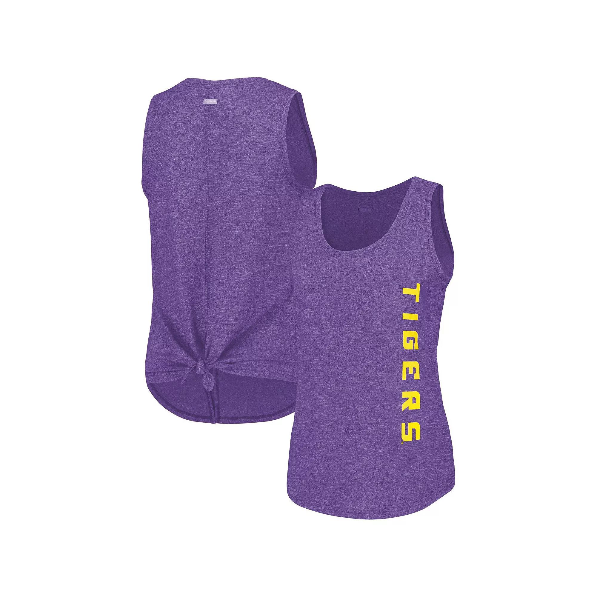 Women's Columbia Purple LSU Tigers Cades Cape Omni-Wick Tri-Blend Tank Top, Size: XL Product Image