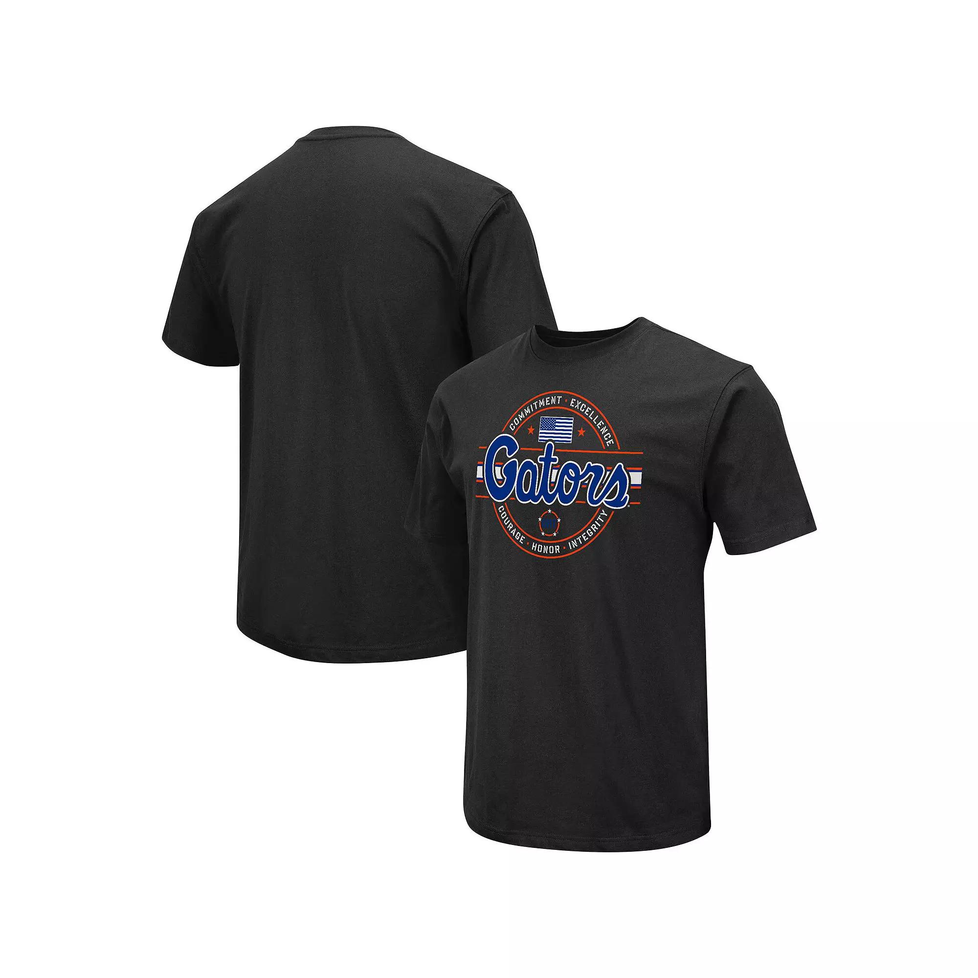 Men's Colosseum Black Florida Gators OHT Military Appreciation Field T-Shirt,  Product Image