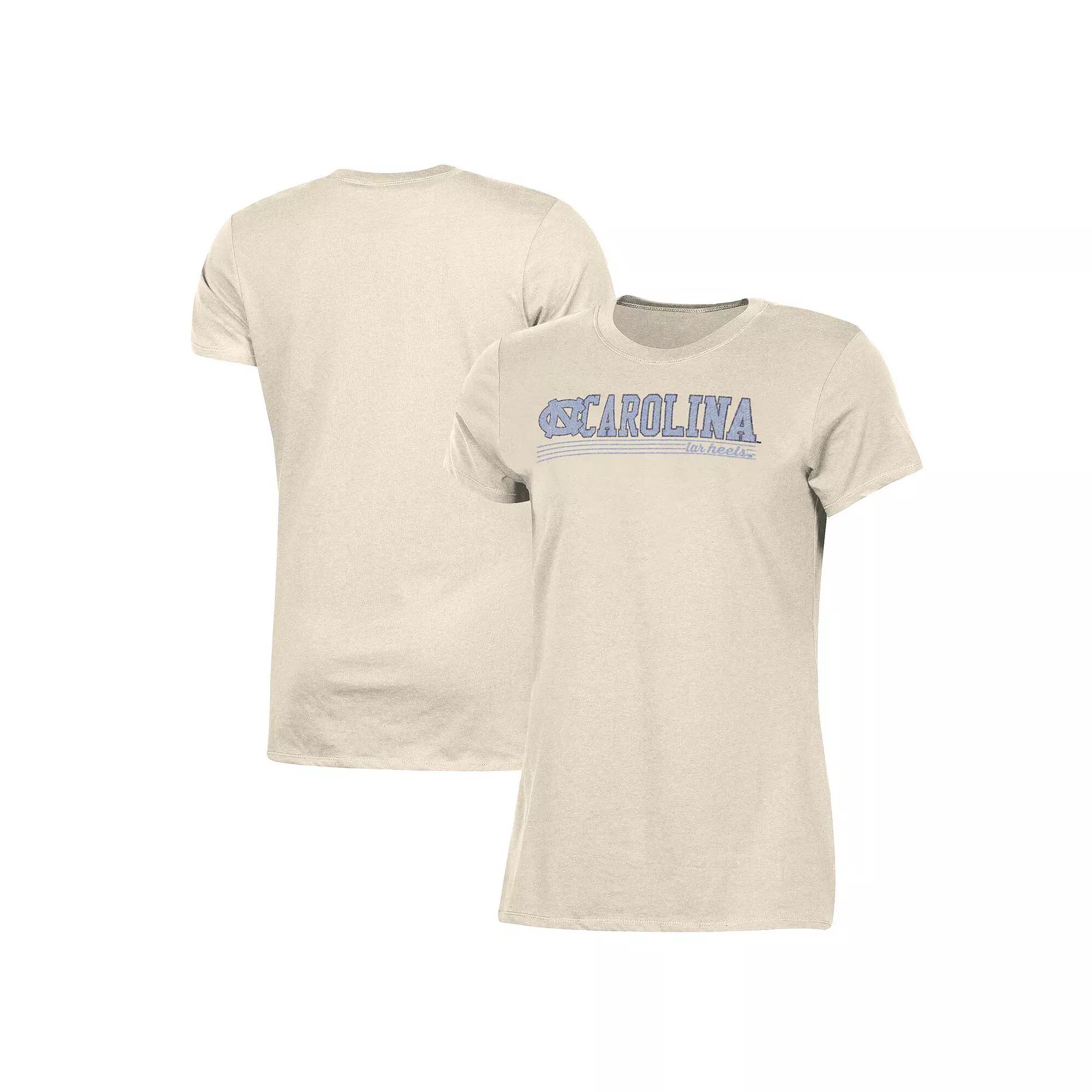 Women's Champion Cream North Carolina Tar Heels Classic T-Shirt, Size: XL, Beige Product Image