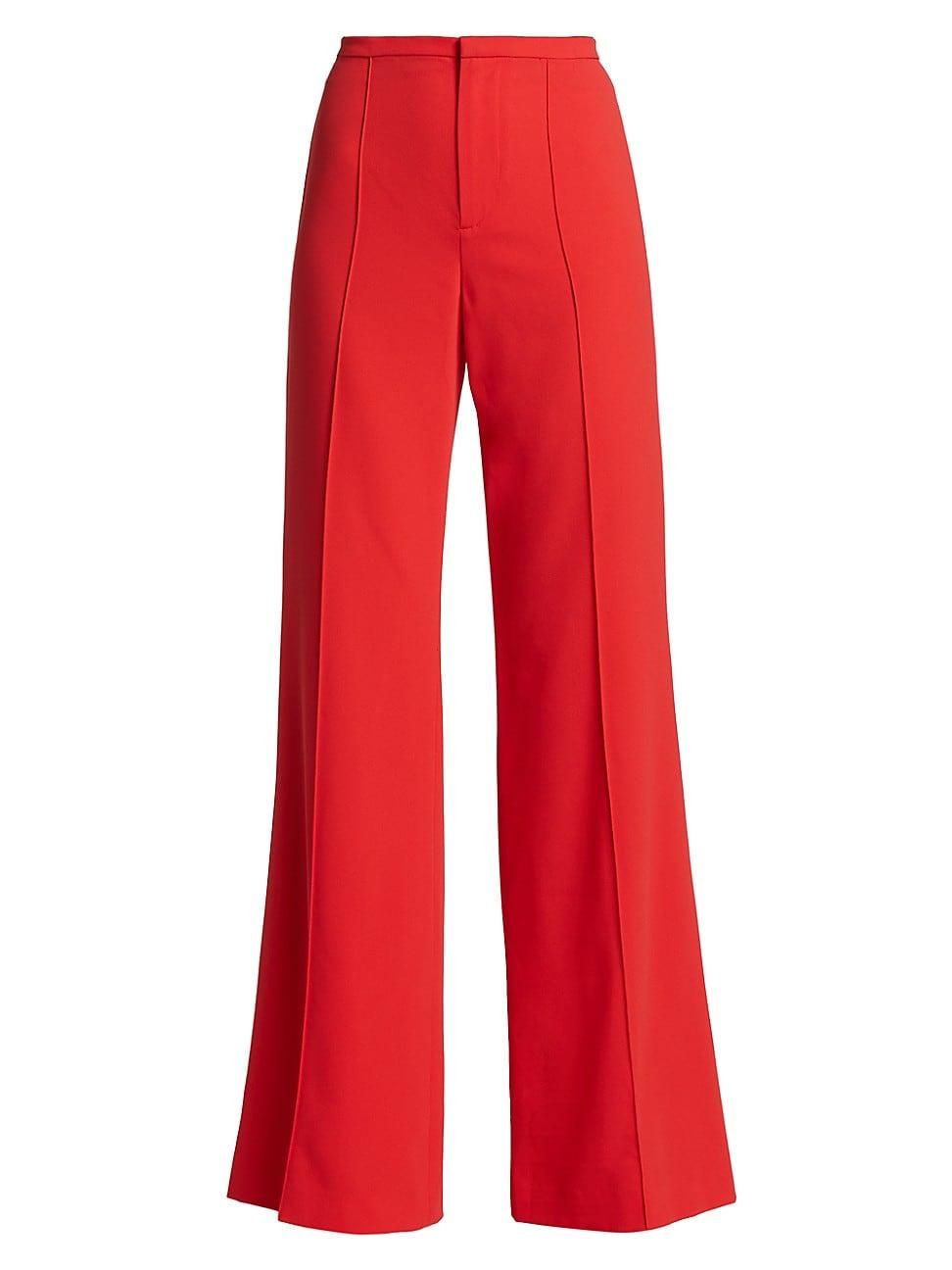 Womens Dylan High-Waisted Wide-Leg Pants Size 0 Product Image