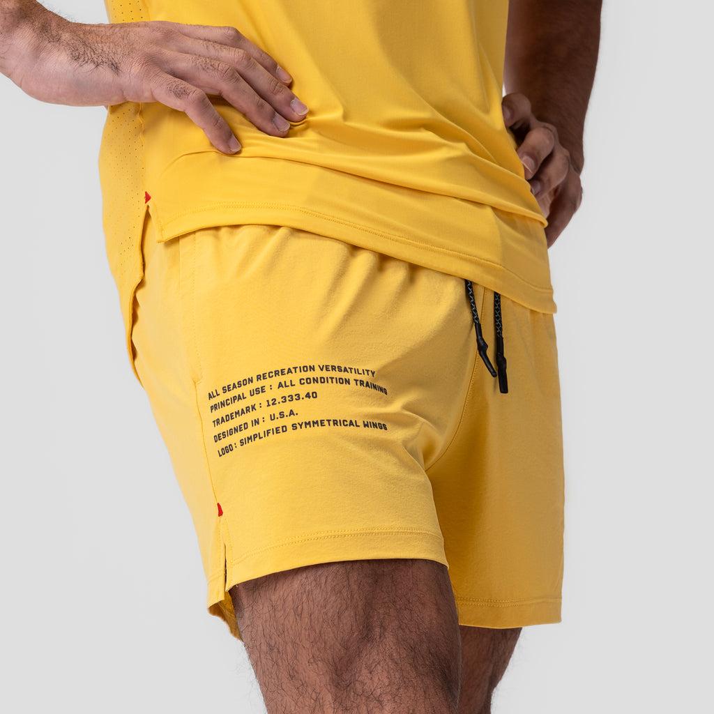 0942. Aerotex™ 5" Training Short - Amber Male Product Image