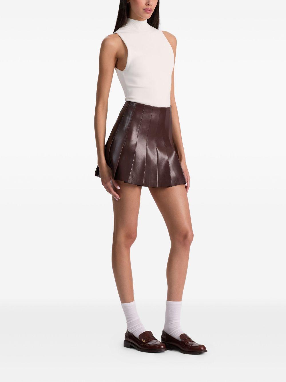 pleated mini skirt Product Image