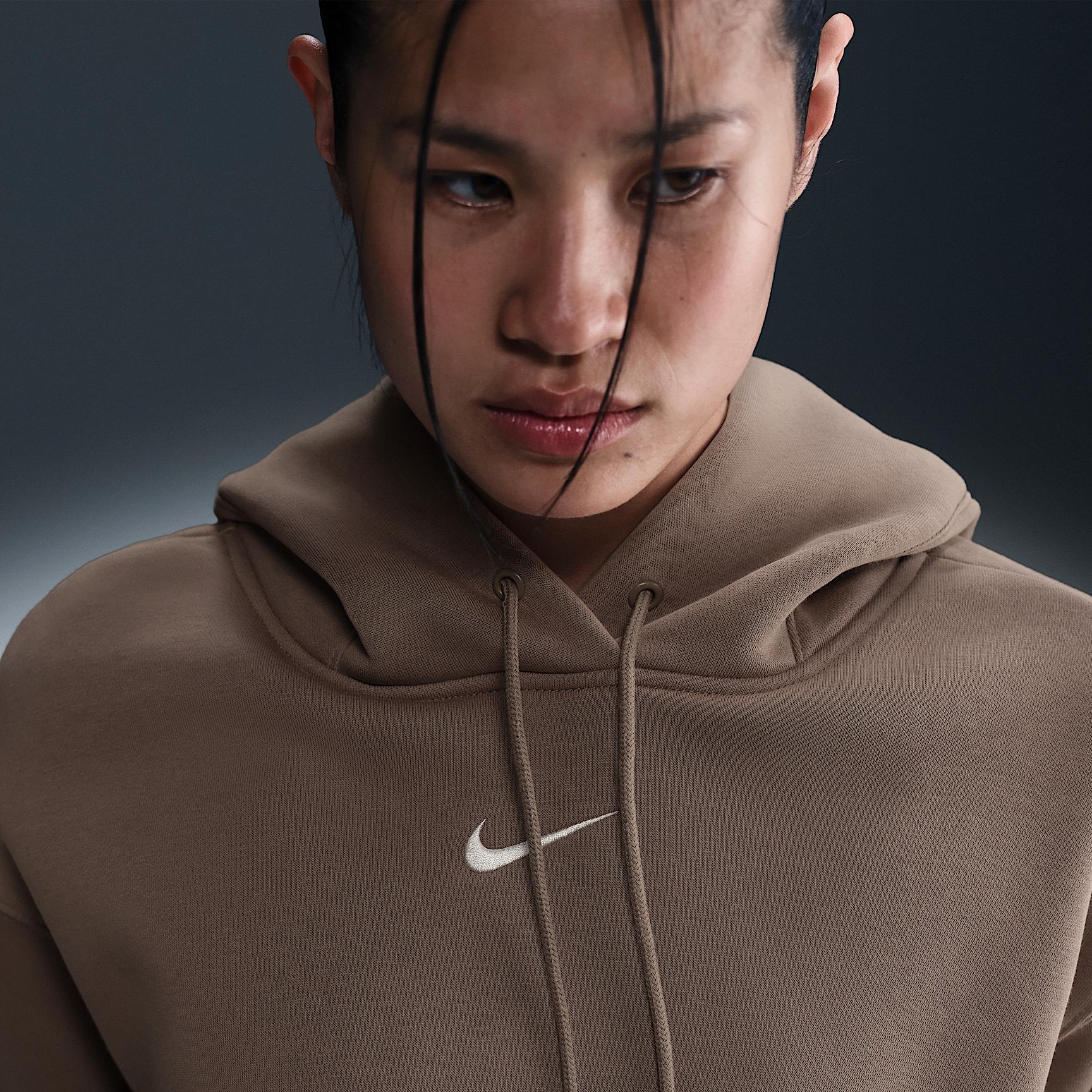 Womens Nike Sportswear Phoenix Fleece Oversized Pullover Hoodie Product Image
